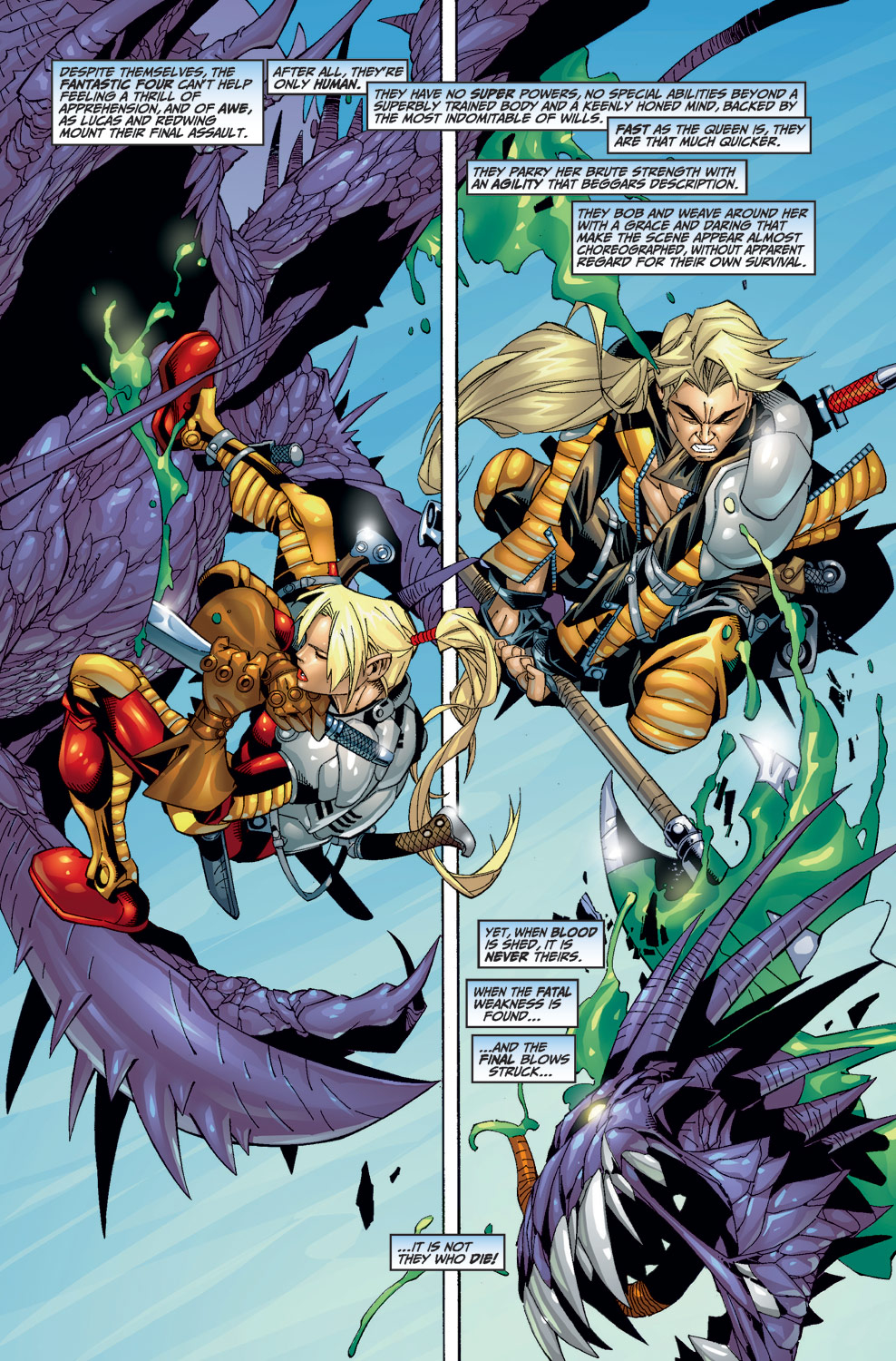 Read online Fantastic Four (1998) comic -  Issue #16 - 21