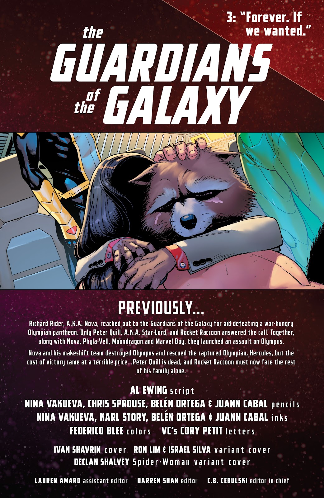 Guardians Of The Galaxy (2020) issue 3 - Page 2