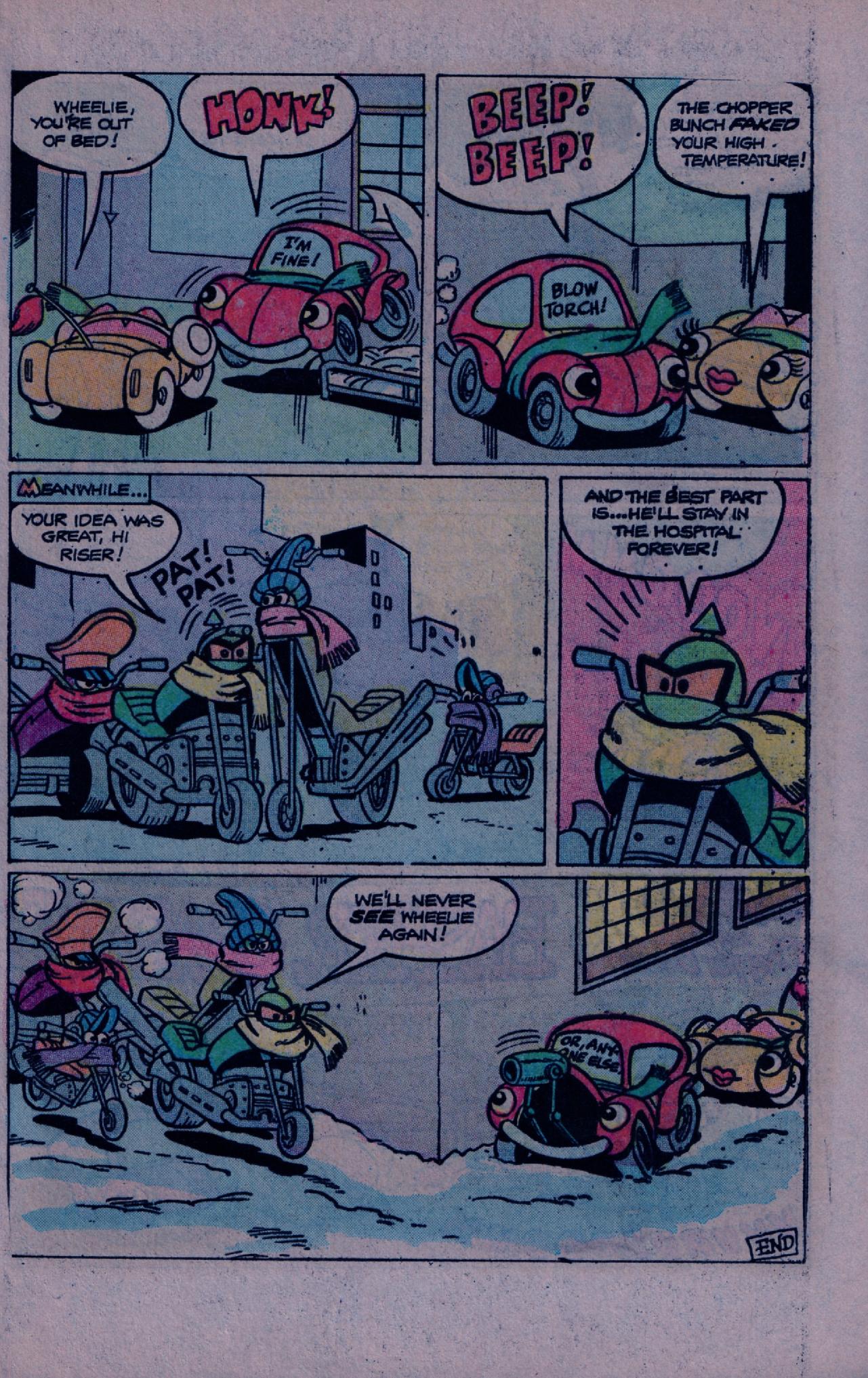 Read online Wheelie and the Chopper Bunch comic -  Issue #7 - 9