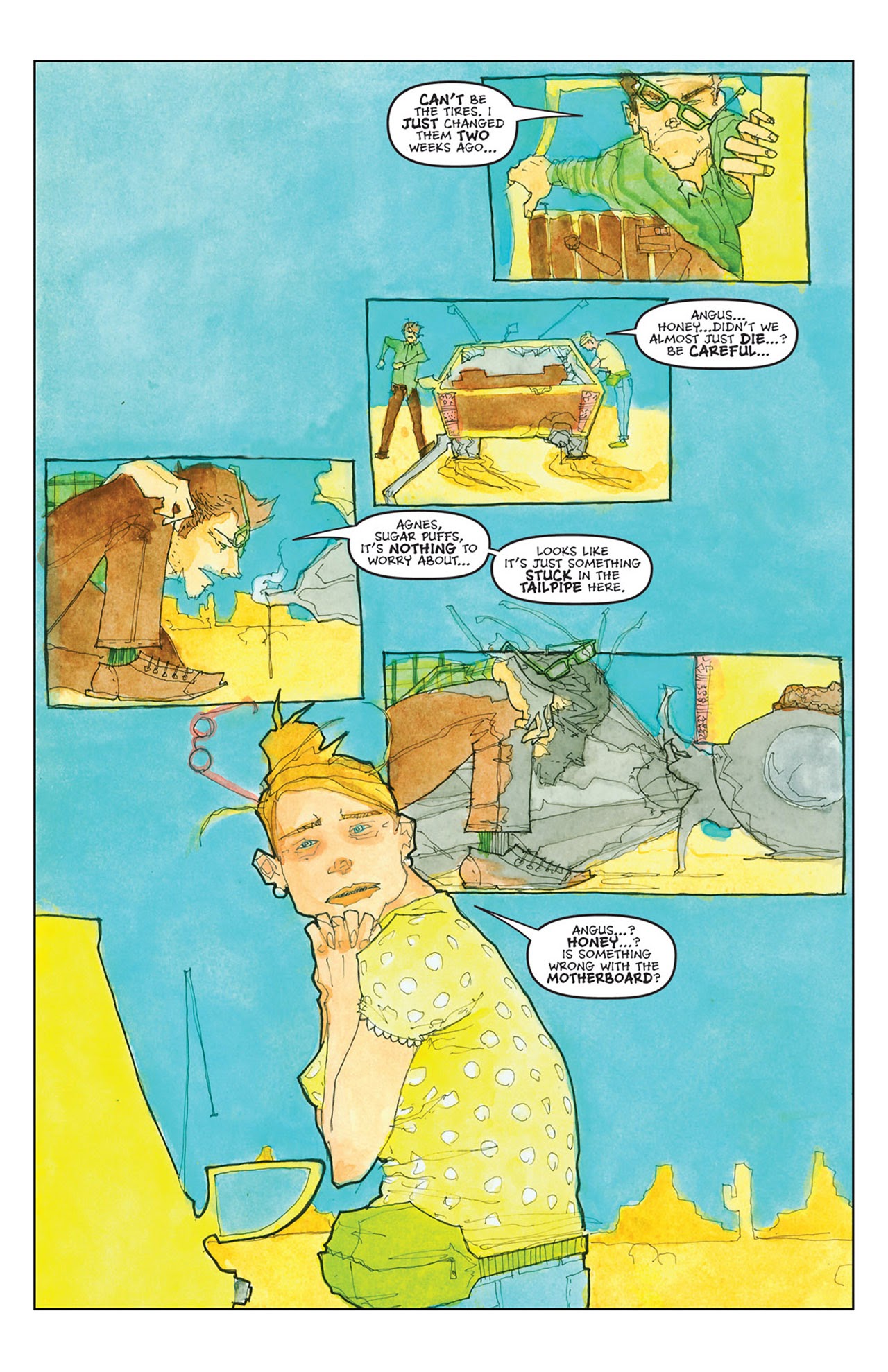 Read online Hybrid Bastards! comic -  Issue #1 - 4