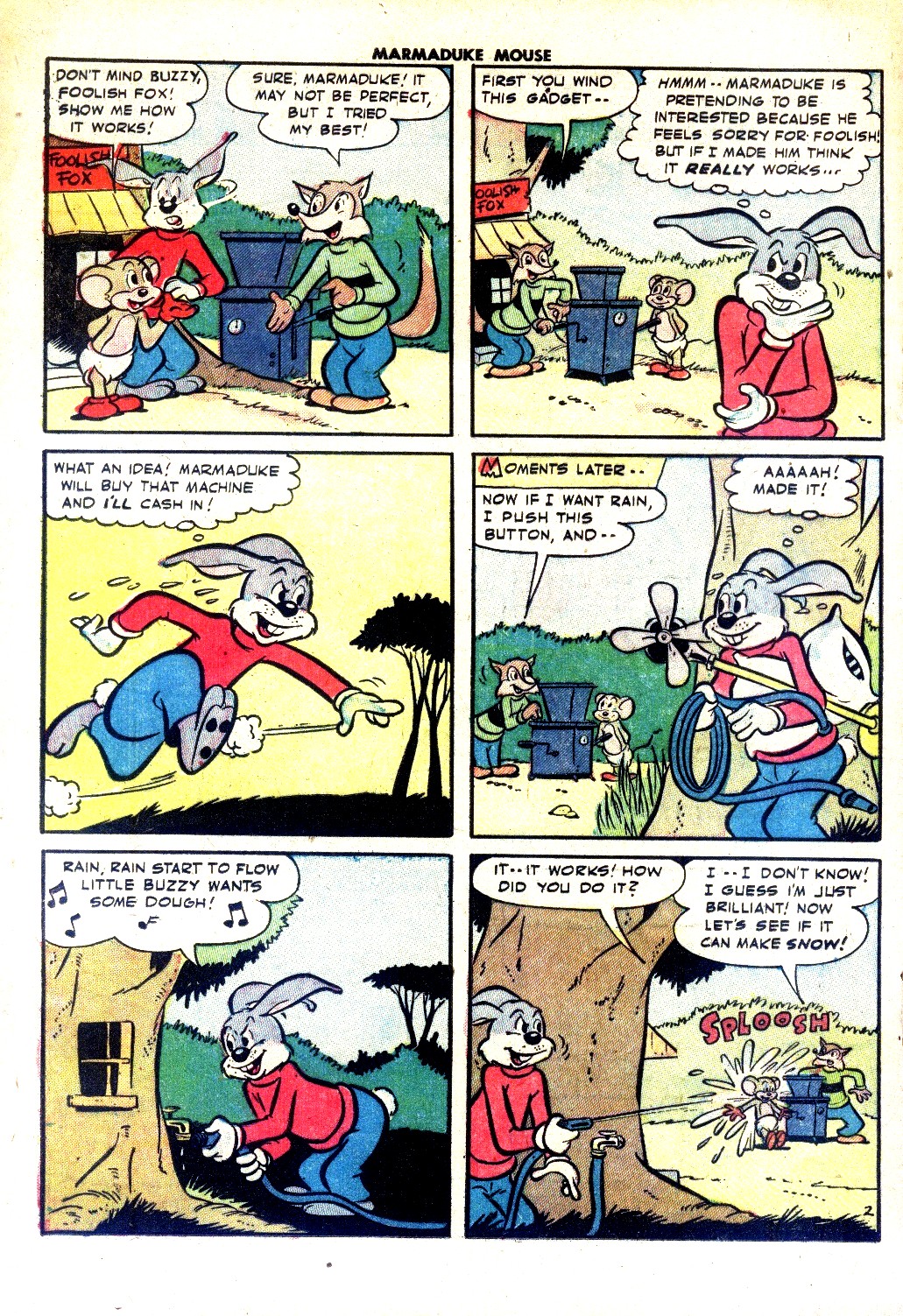 Read online Marmaduke Mouse comic -  Issue #43 - 20