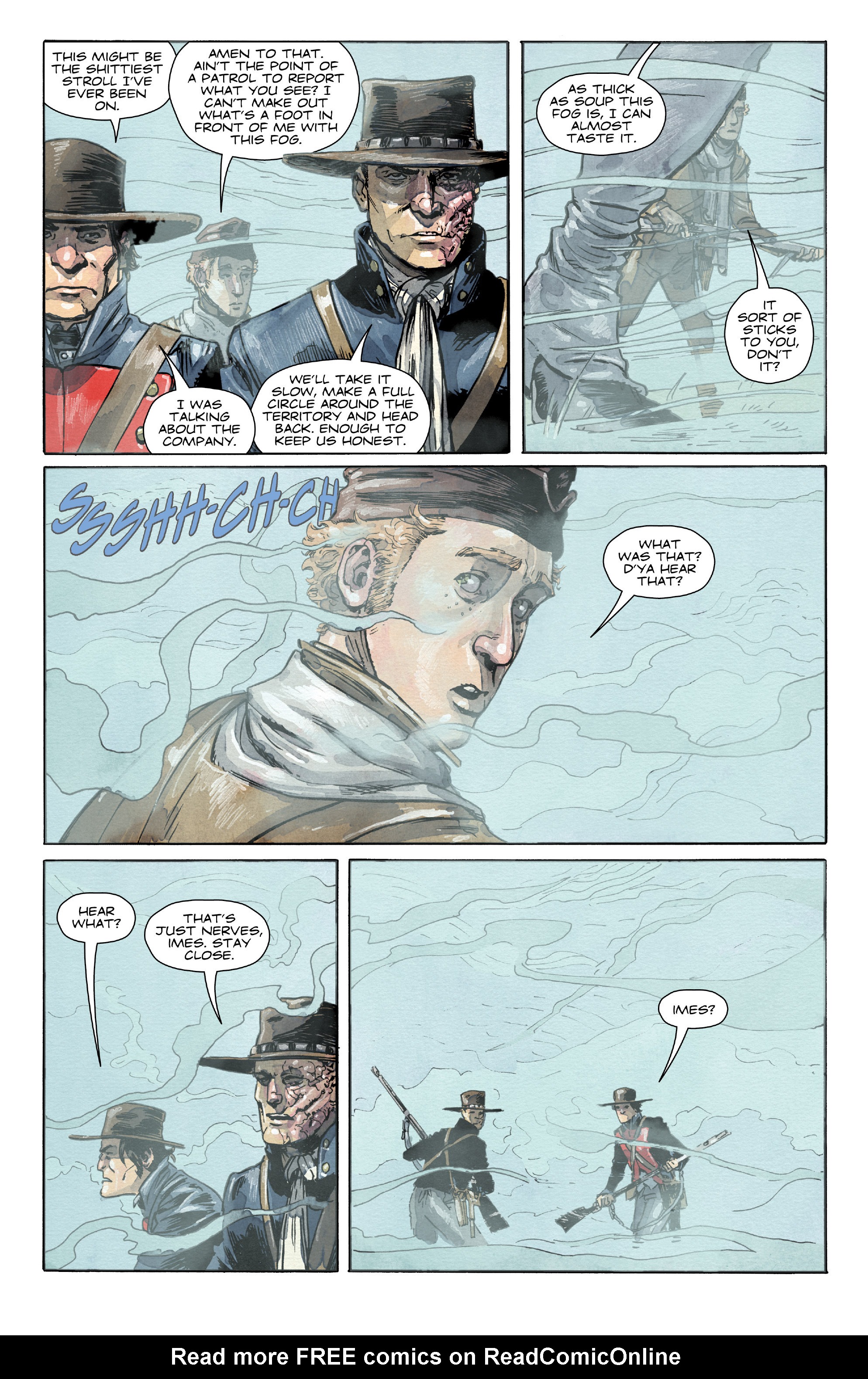 Read online Manifest Destiny comic -  Issue #25 - 16