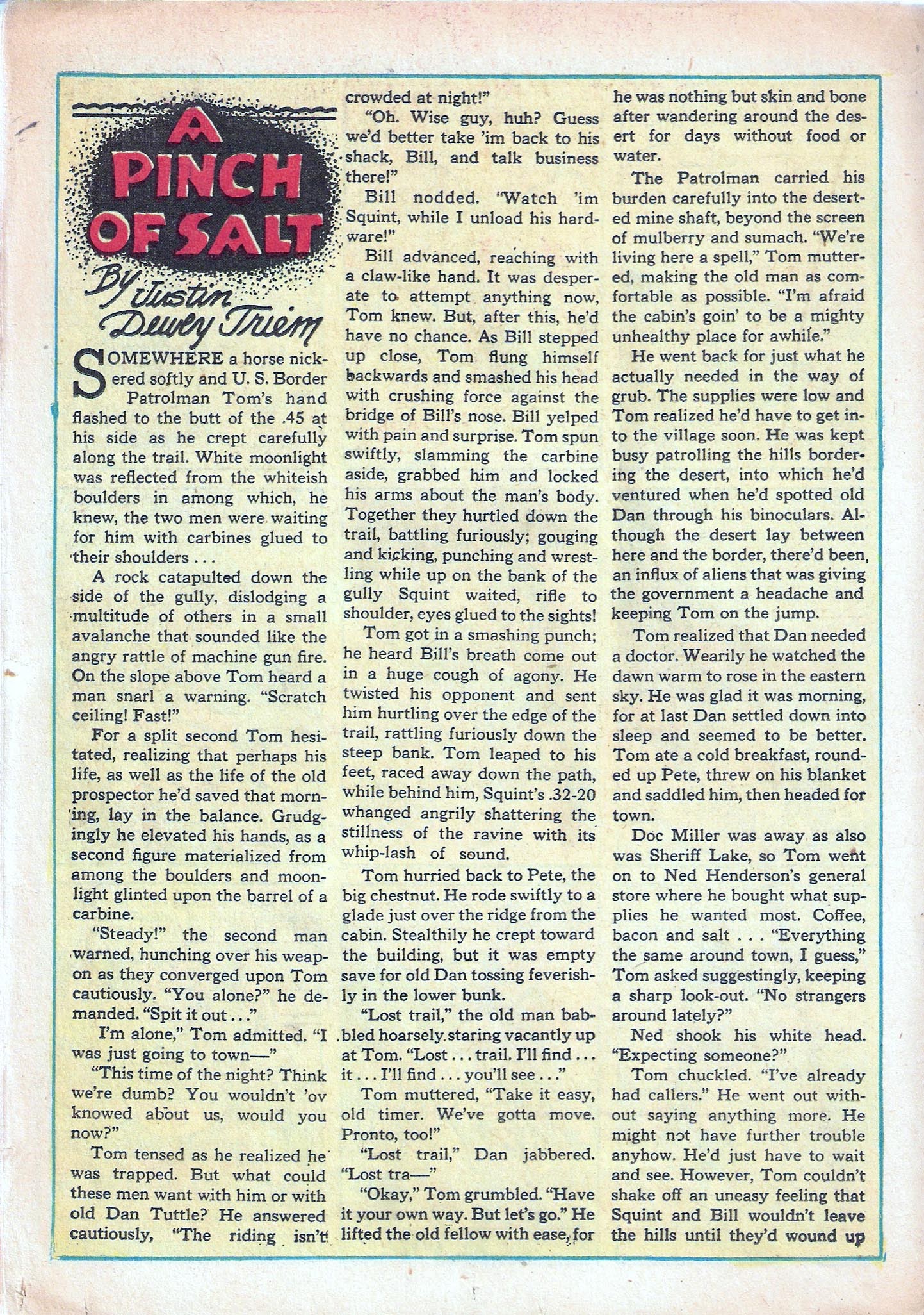 Read online Target Comics comic -  Issue #37 - 34