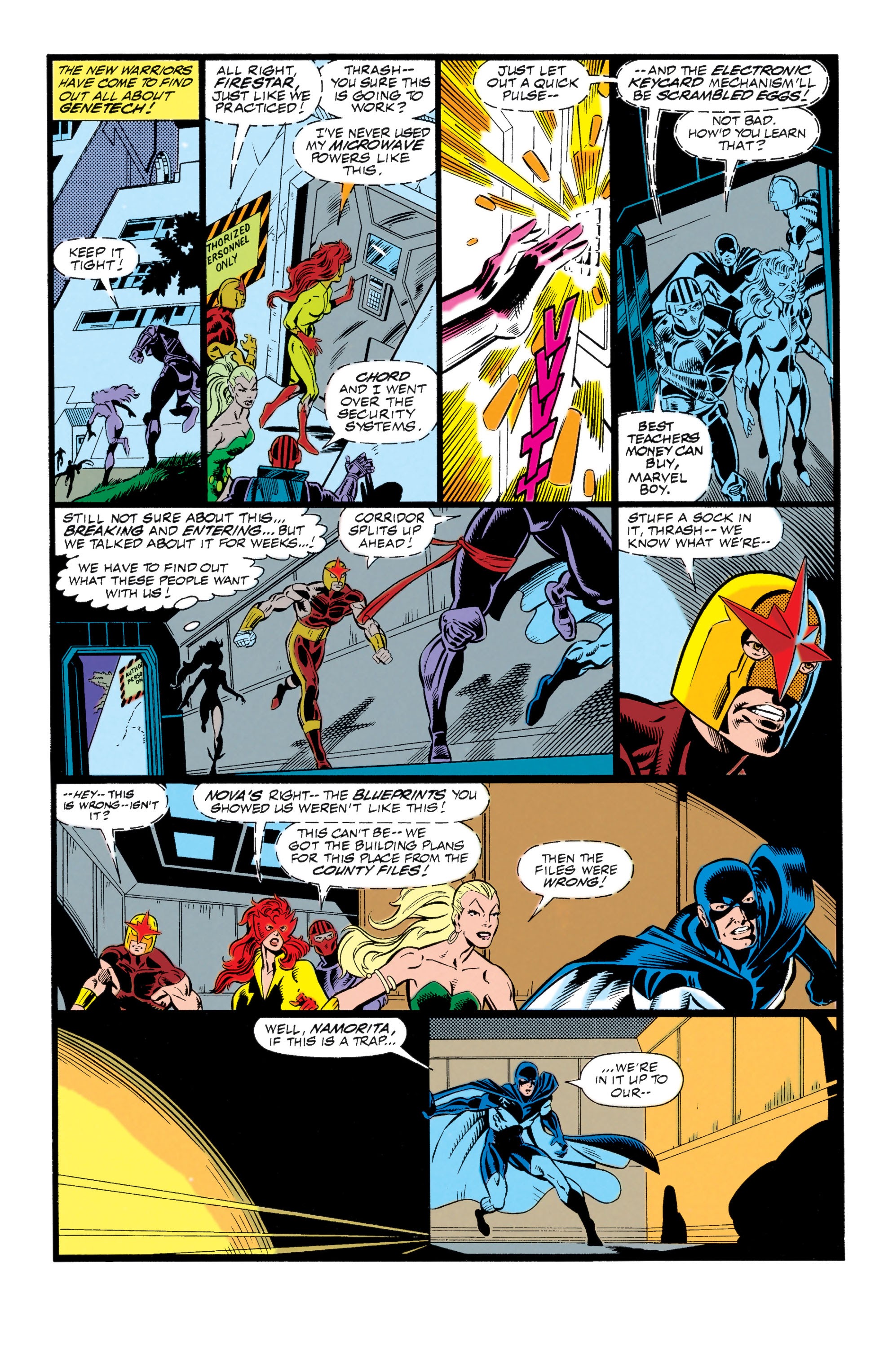 Read online The New Warriors comic -  Issue #4 - 3