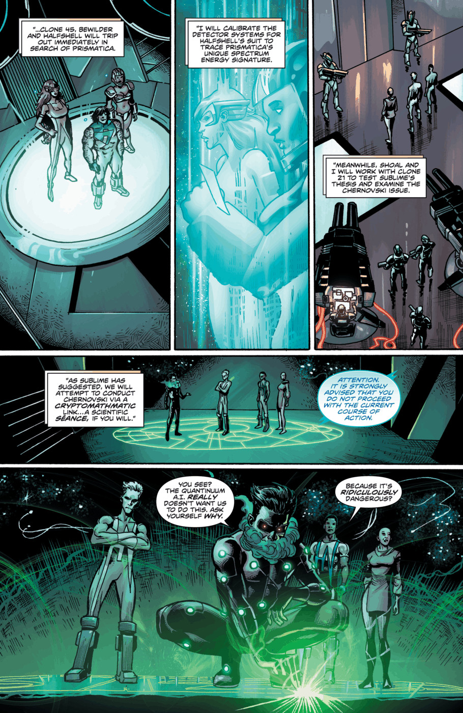 Read online The Hypernaturals comic -  Issue #7 - 17