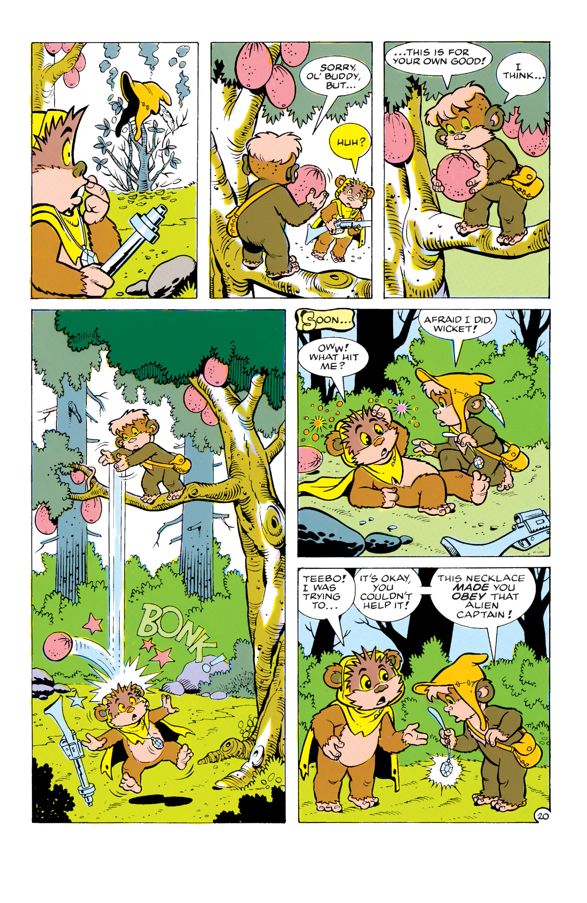 Read online Ewoks comic -  Issue #14 - 21