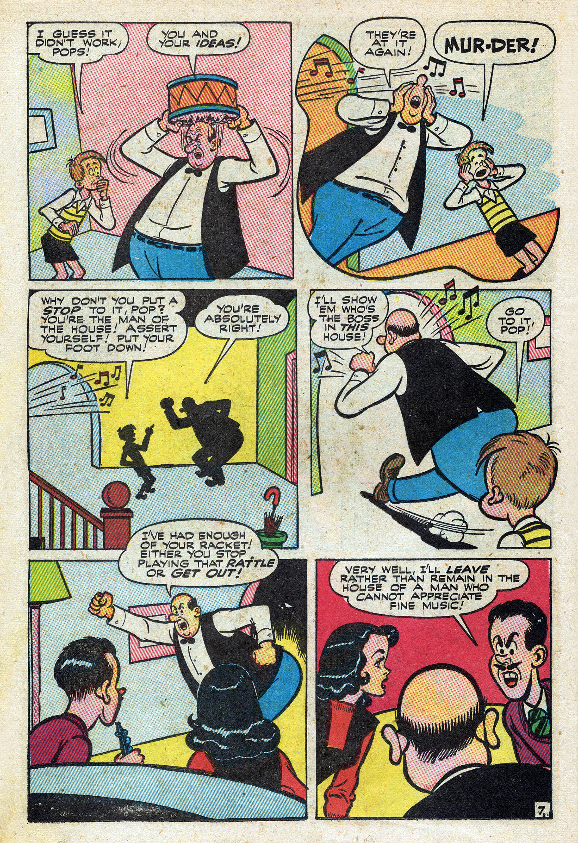 Read online Margie Comics comic -  Issue #36 - 34