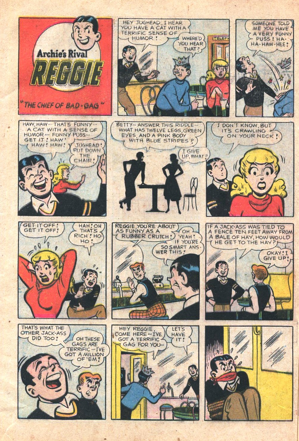 Read online Archie's Joke Book Magazine comic -  Issue #1 - 4