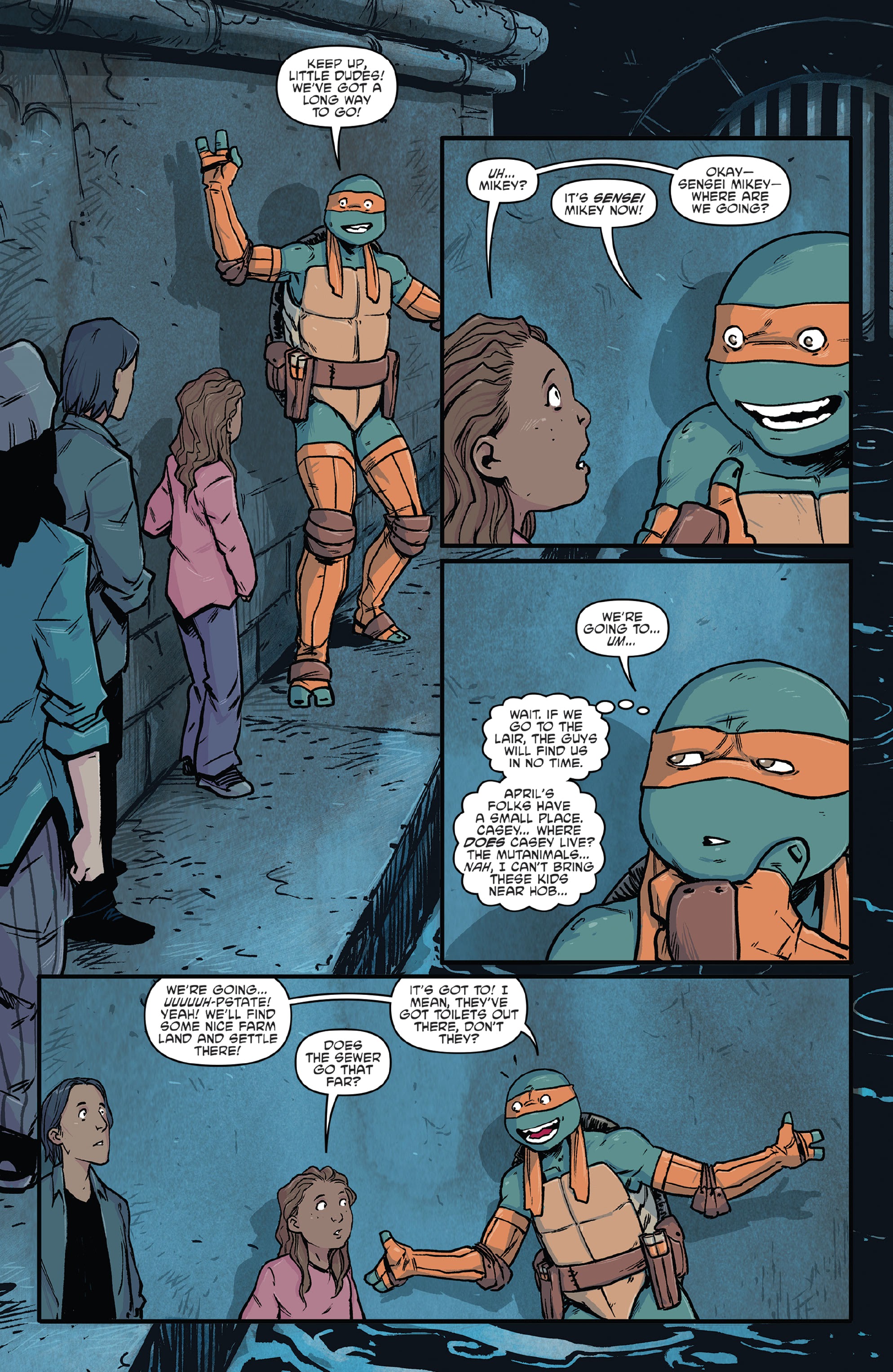 Read online Teenage Mutant Ninja Turtles: Best Of comic -  Issue # Michelangelo - 72