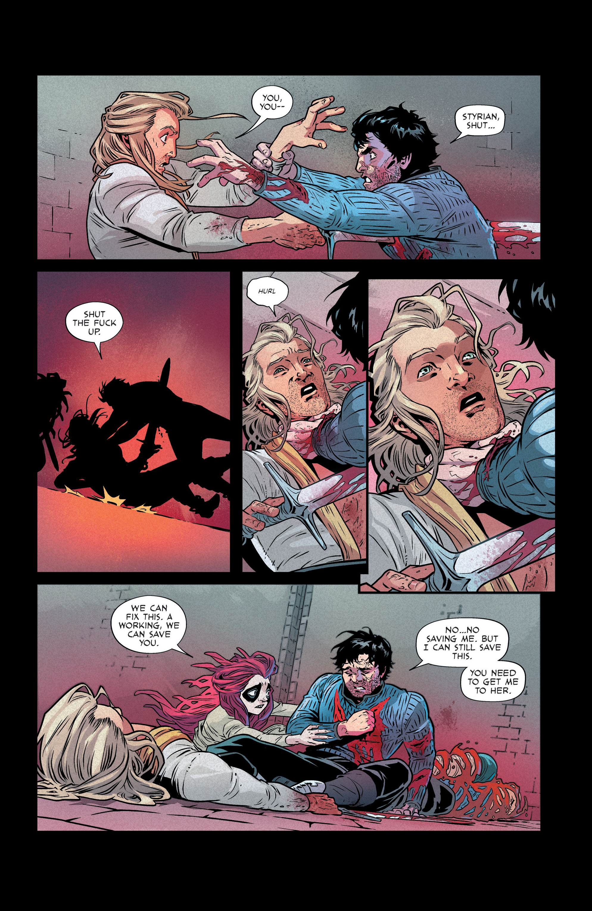 Read online Reaver comic -  Issue #6 - 17