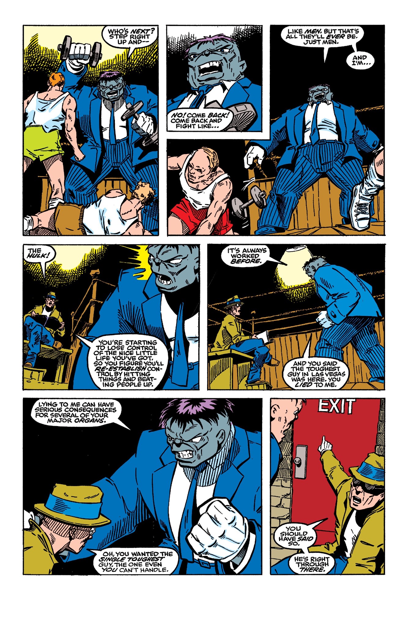 Read online Hulk Visionaries: Peter David comic -  Issue # TPB 4 - 56