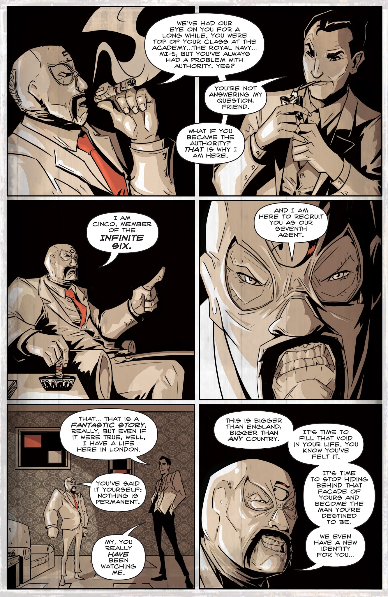 Read online Infinite Seven comic -  Issue #7 - 13