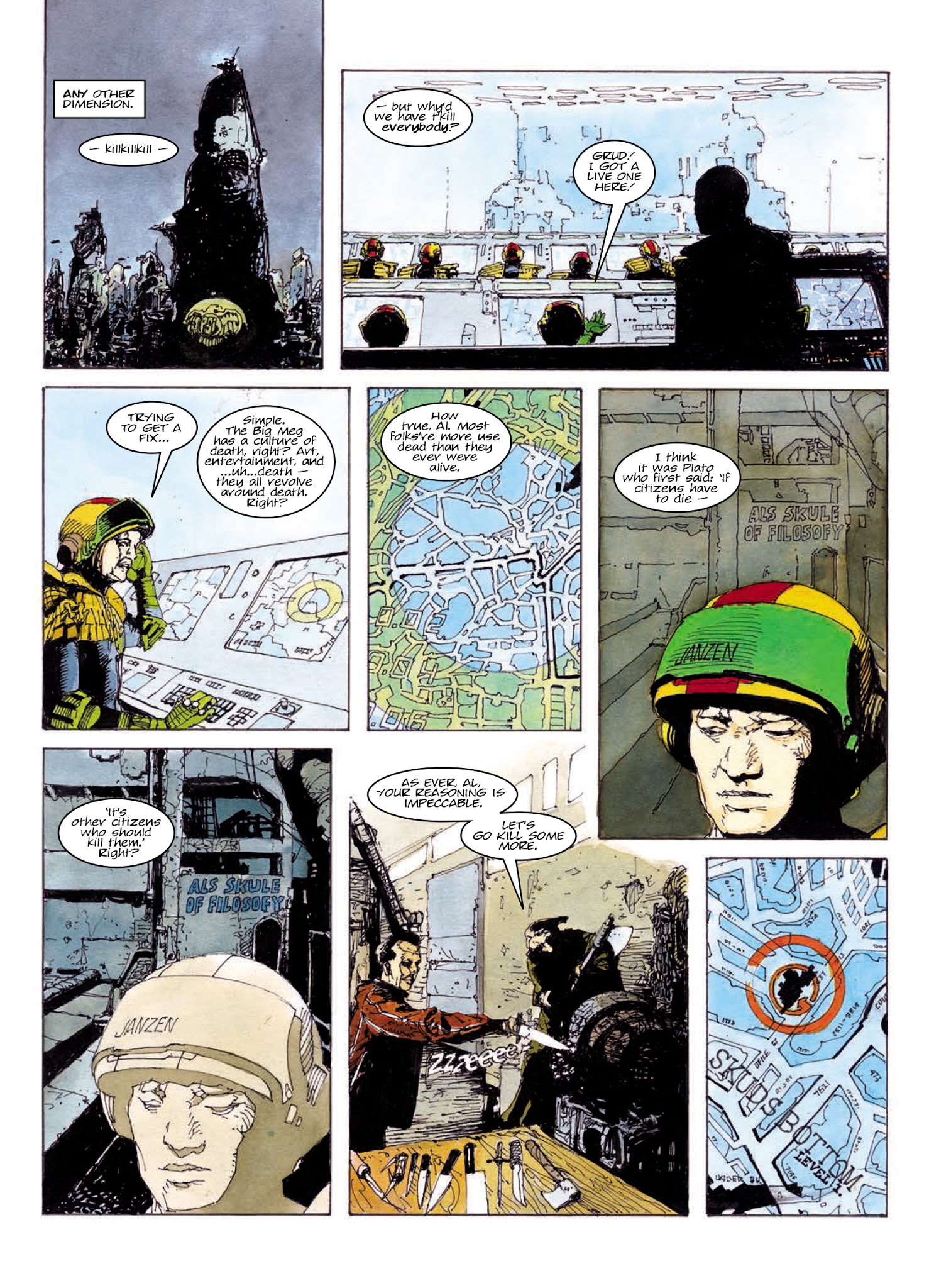 Read online Judge Anderson: The Psi Files comic -  Issue # TPB 4 - 219