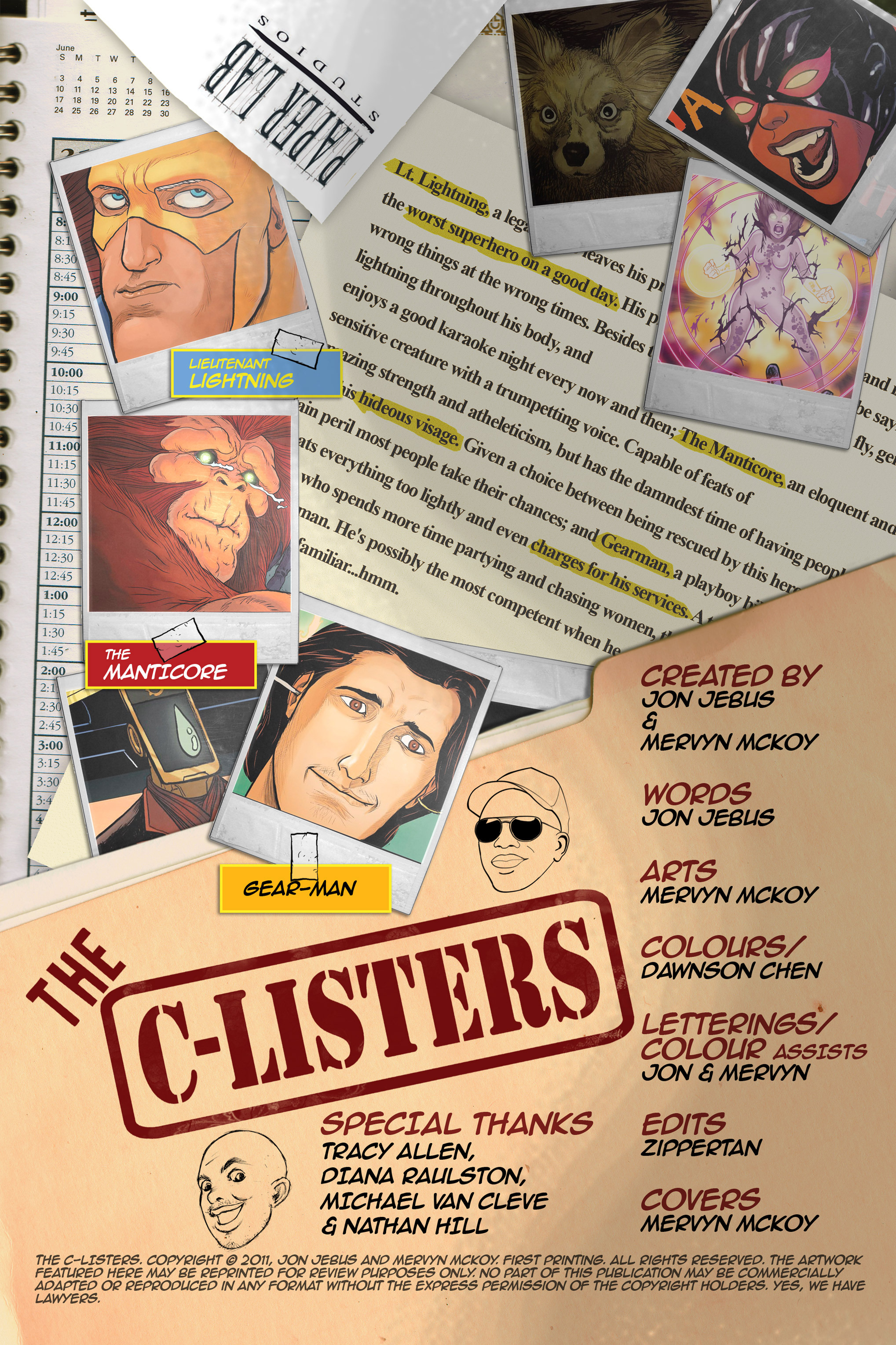 Read online The C-Listers comic -  Issue #3 - 2
