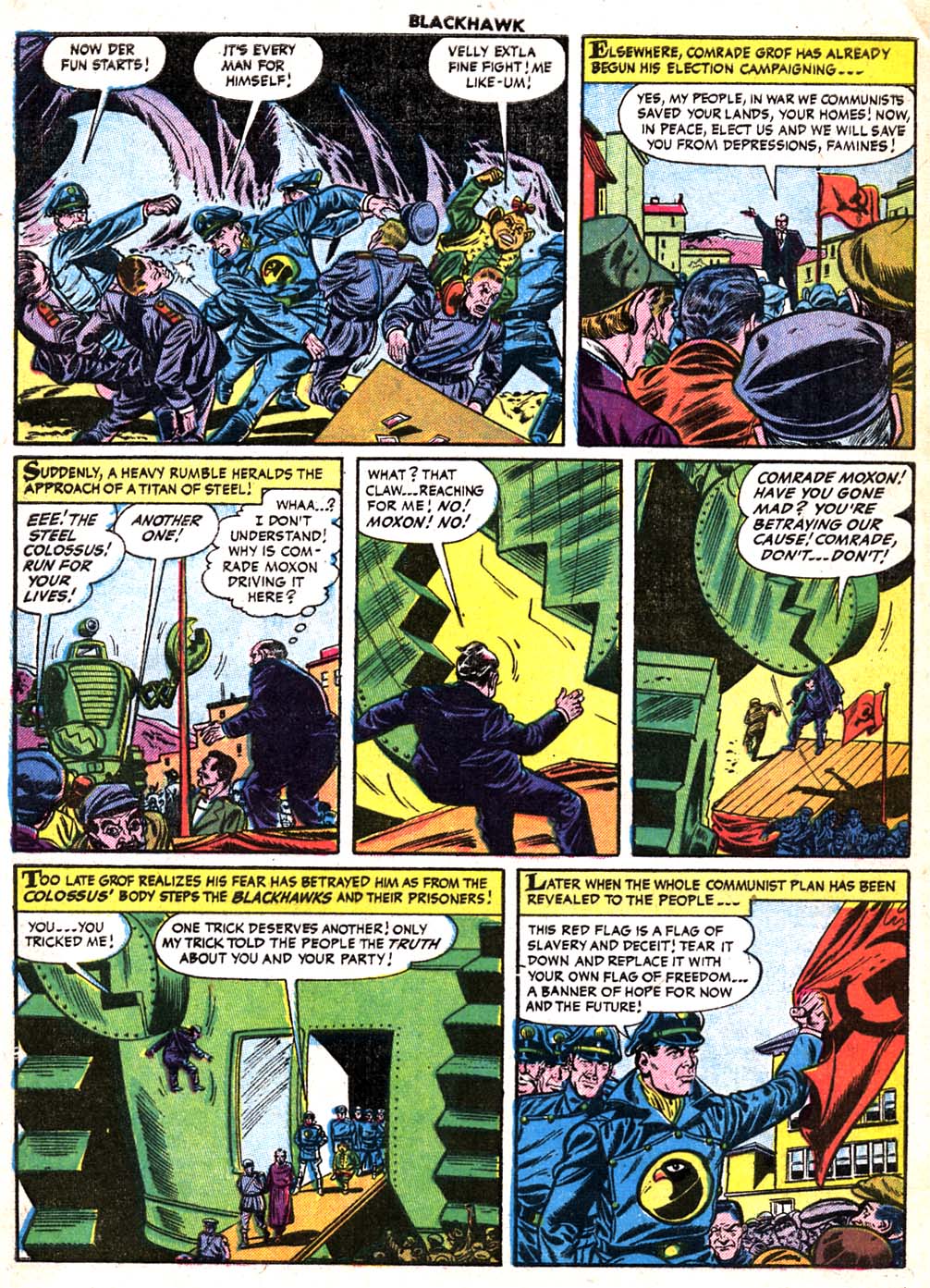 Read online Blackhawk (1957) comic -  Issue #91 - 33