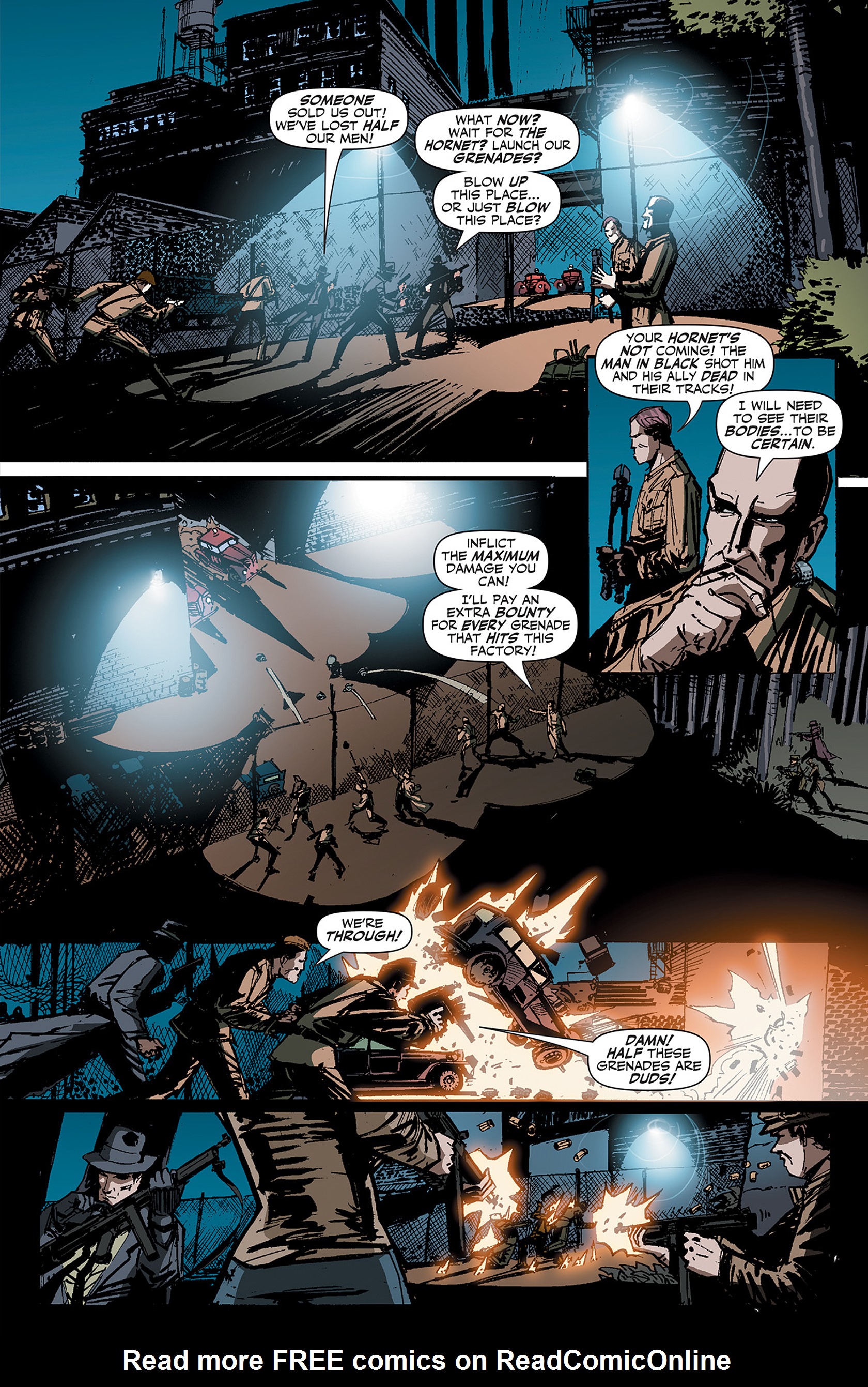 Read online The Shadow/Green Hornet: Dark Nights comic -  Issue #3 - 6
