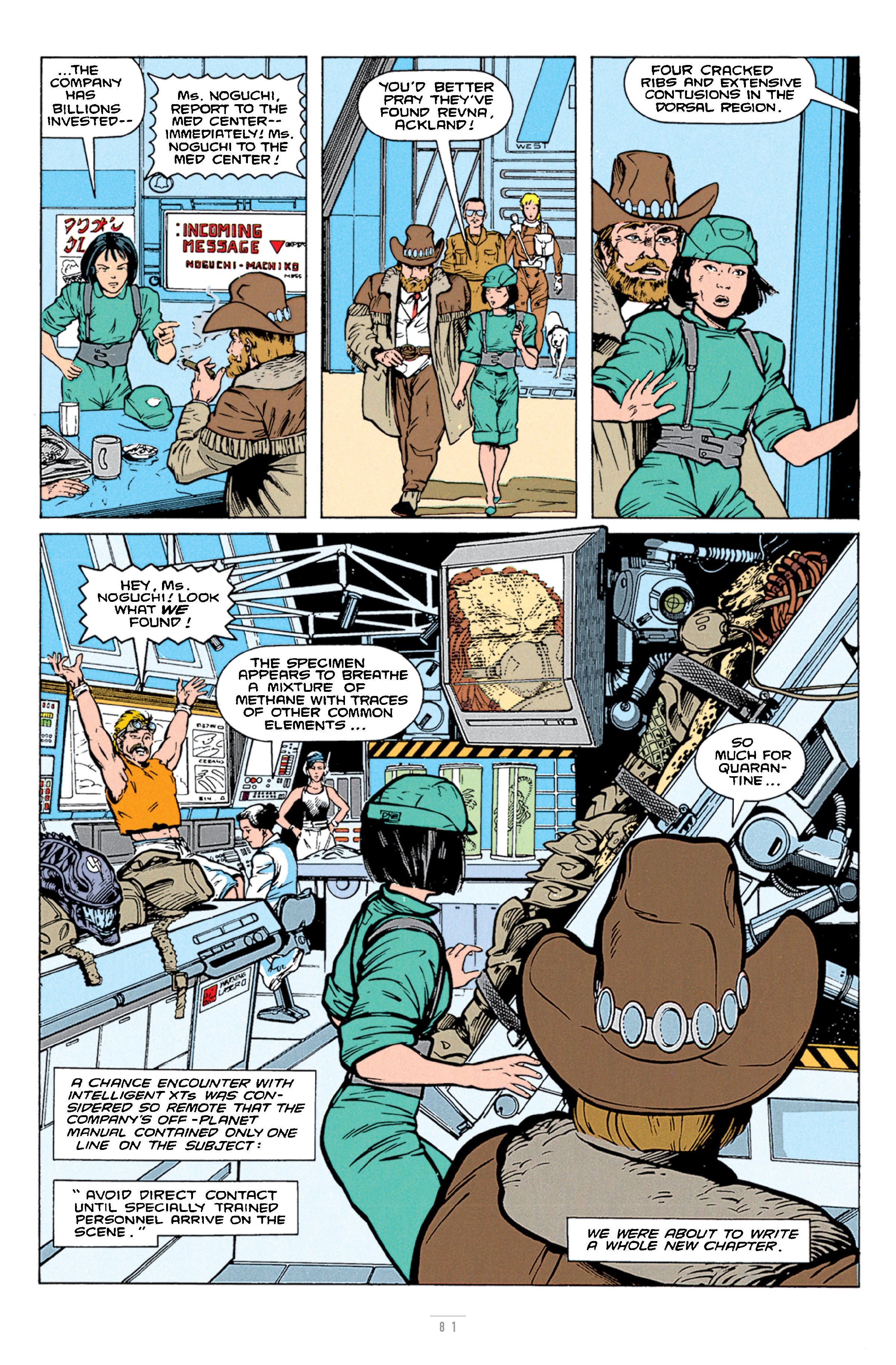 Read online Aliens vs. Predator 30th Anniversary Edition - The Original Comics Series comic -  Issue # TPB (Part 1) - 80