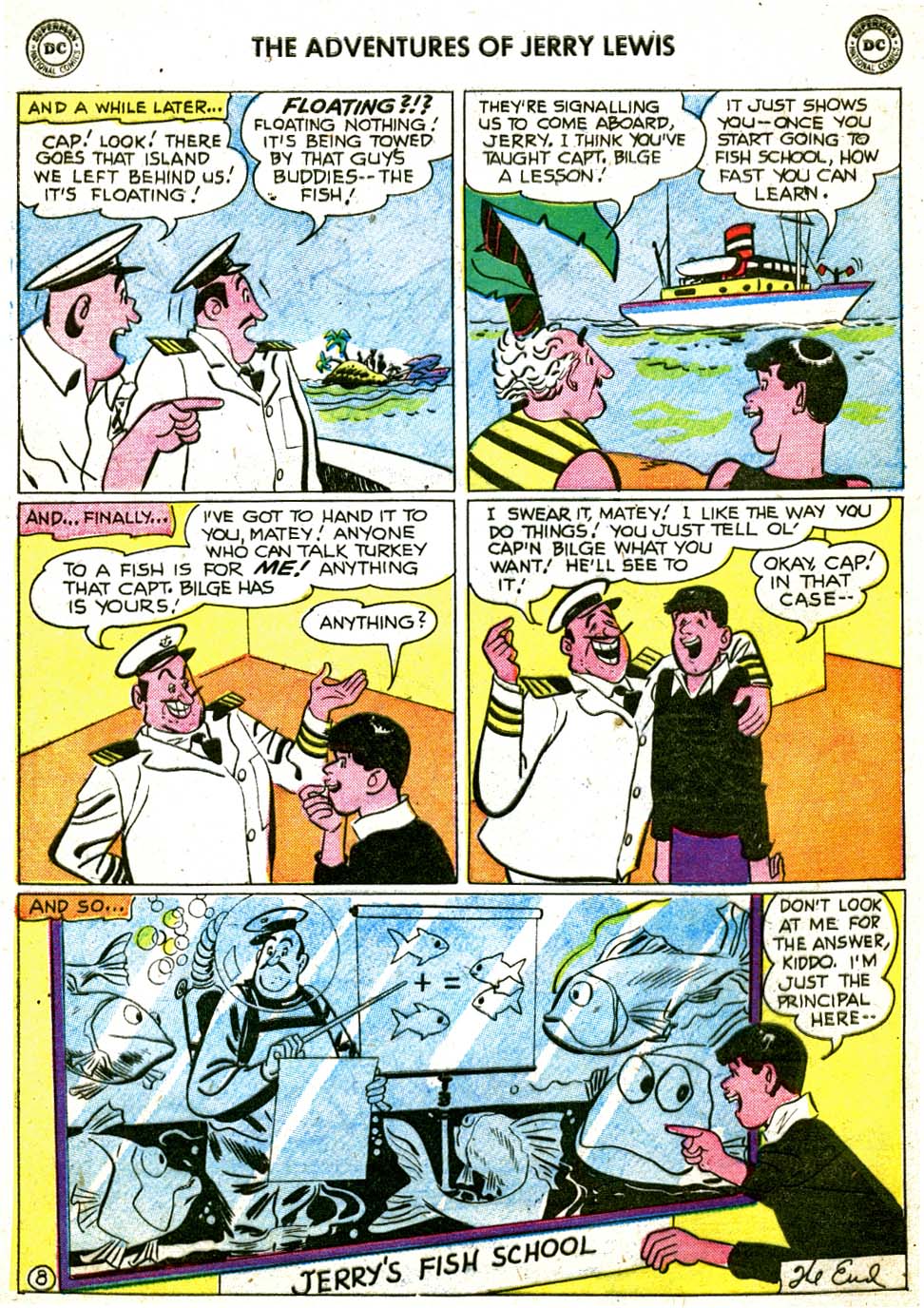 Read online The Adventures of Jerry Lewis comic -  Issue #44 - 32