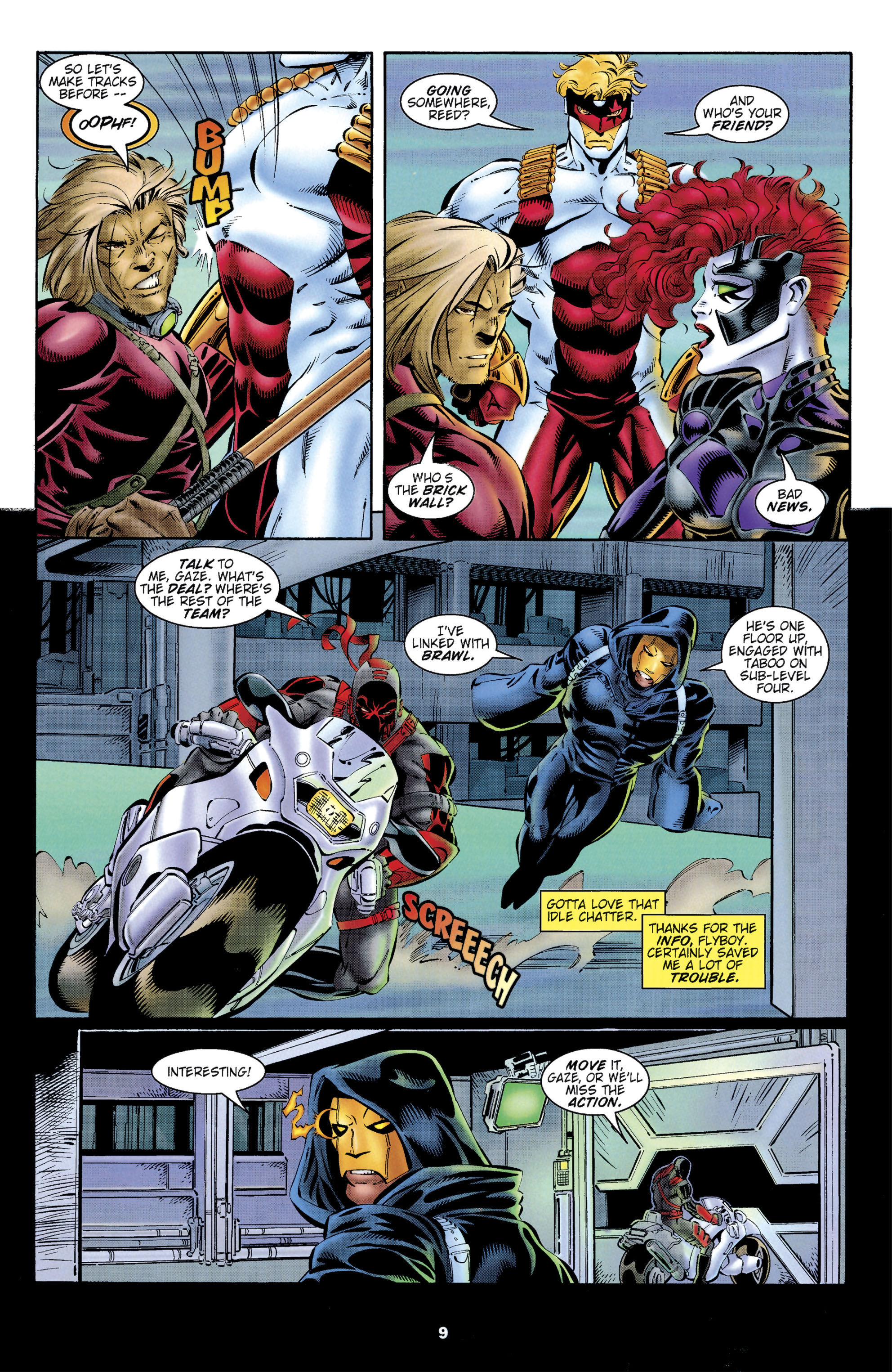 Read online Backlash comic -  Issue #9 - 10