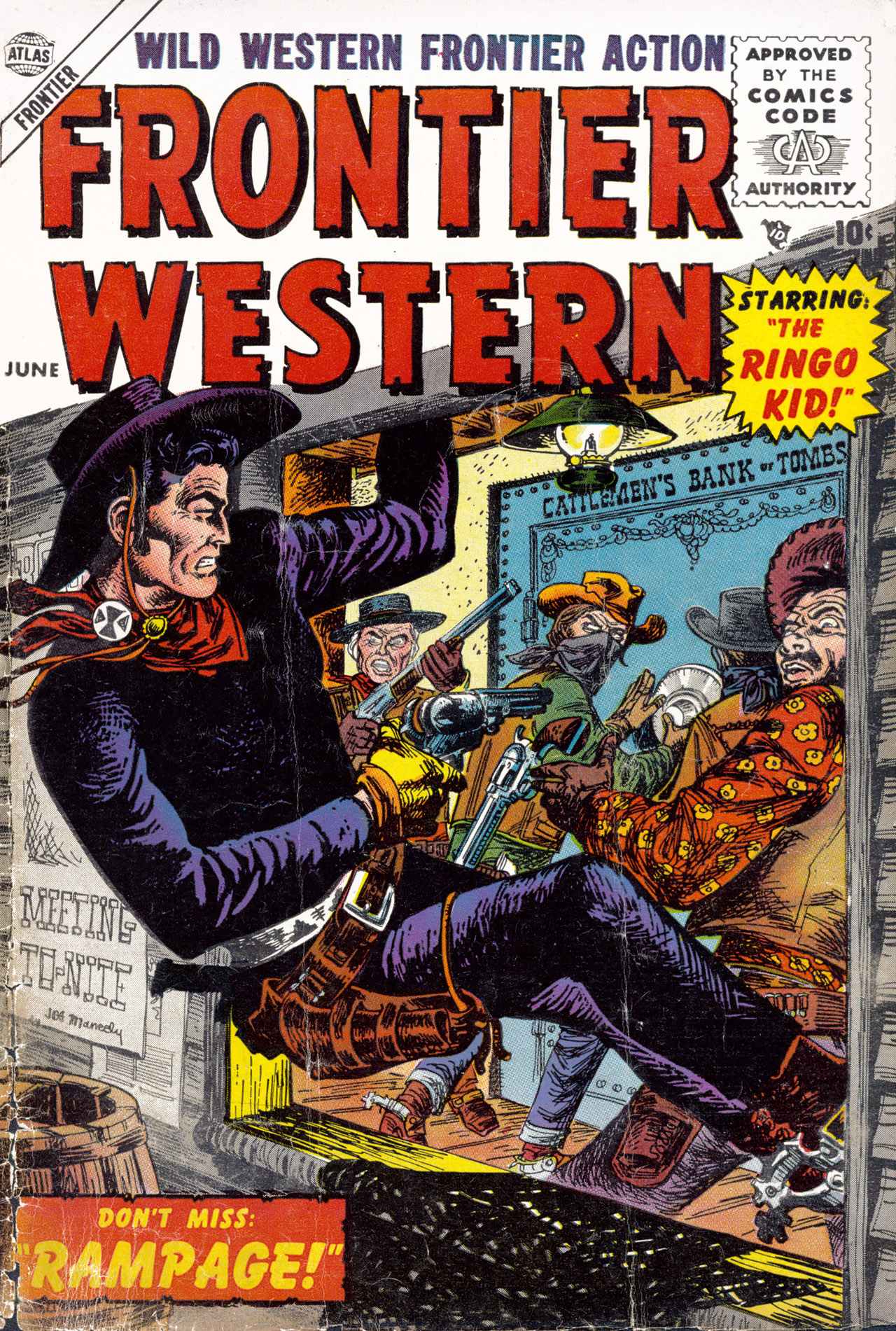 Read online Frontier Western comic -  Issue #3 - 1
