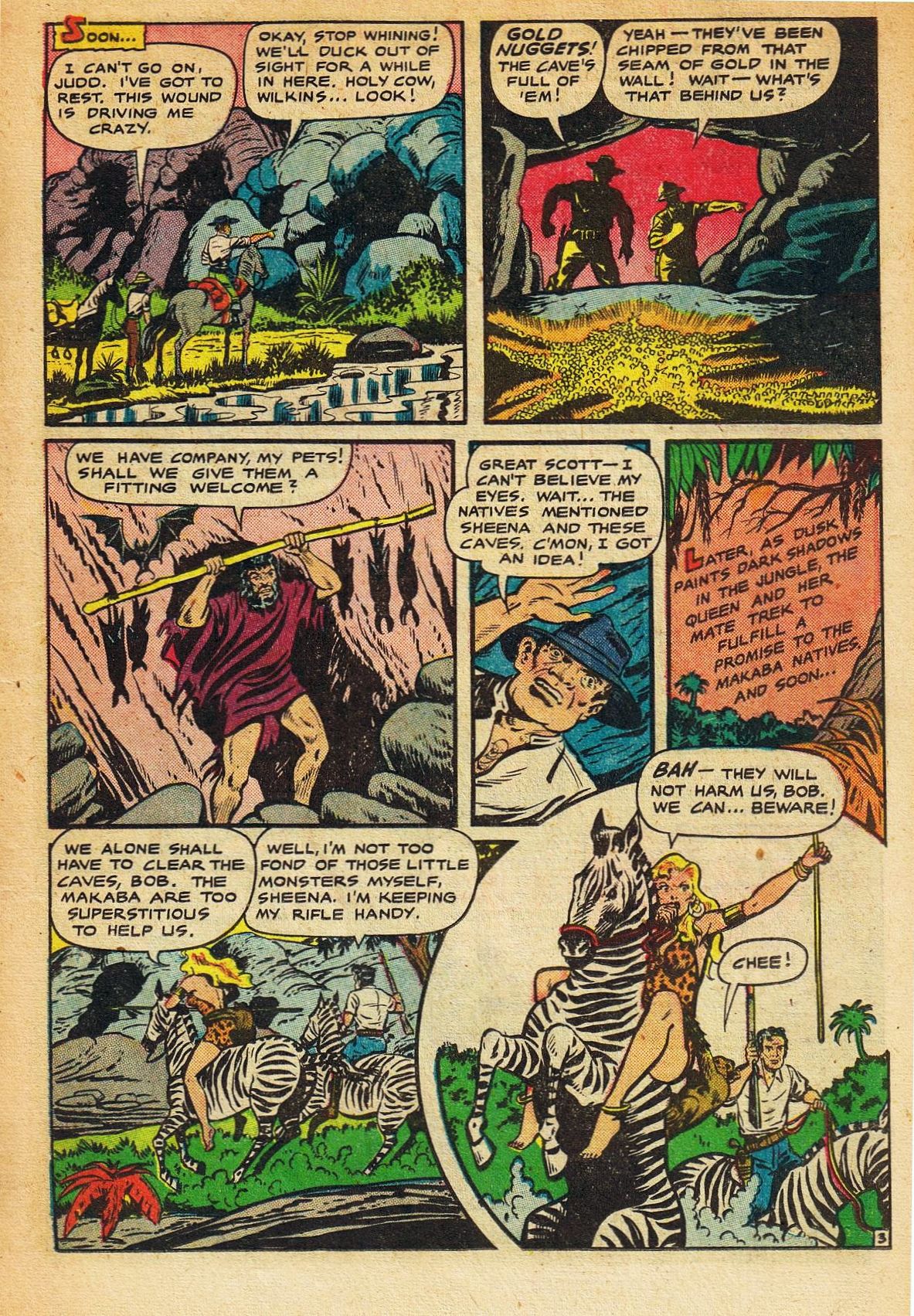 Read online Sheena, Queen of the Jungle (1942) comic -  Issue #11 - 19