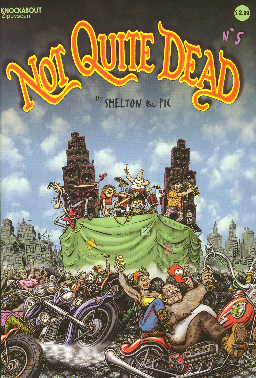 Read online Not Quite Dead comic -  Issue #5 - 1