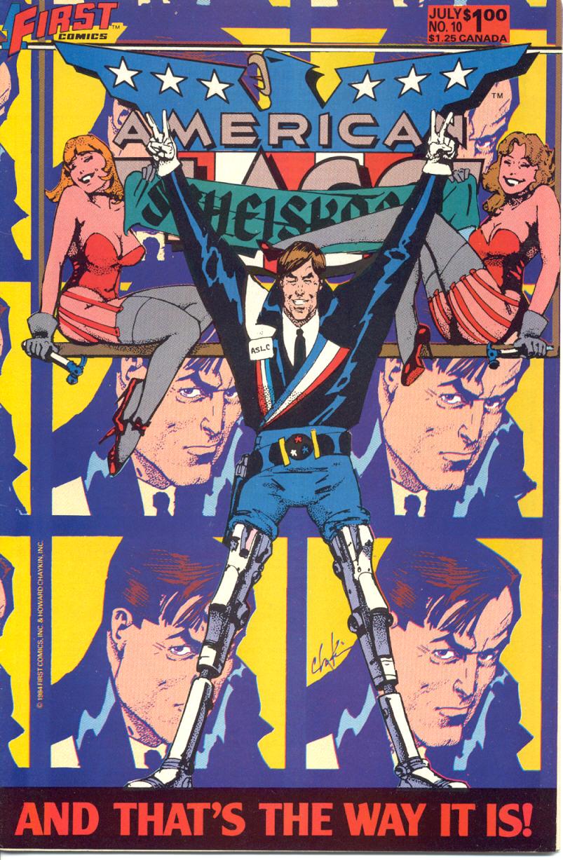 Read online American Flagg! comic -  Issue #10 - 1