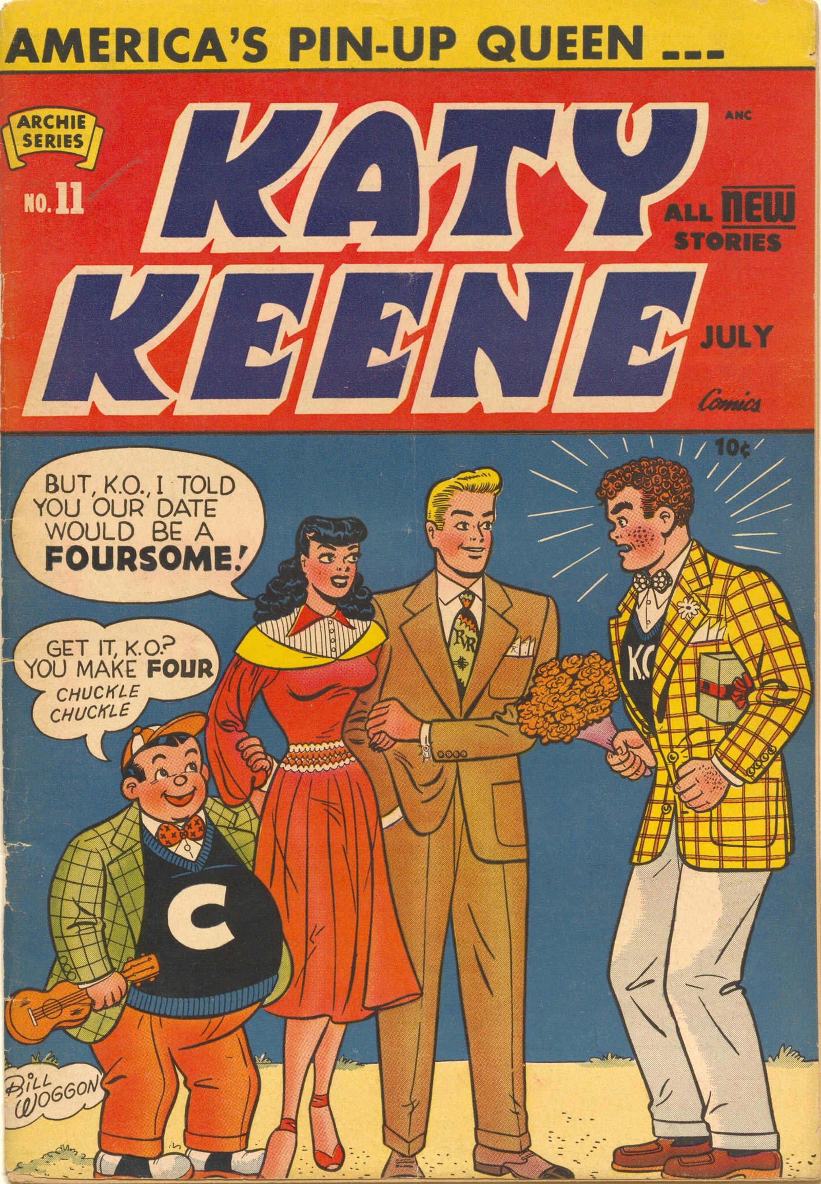 Read online Katy Keene (1949) comic -  Issue #11 - 1