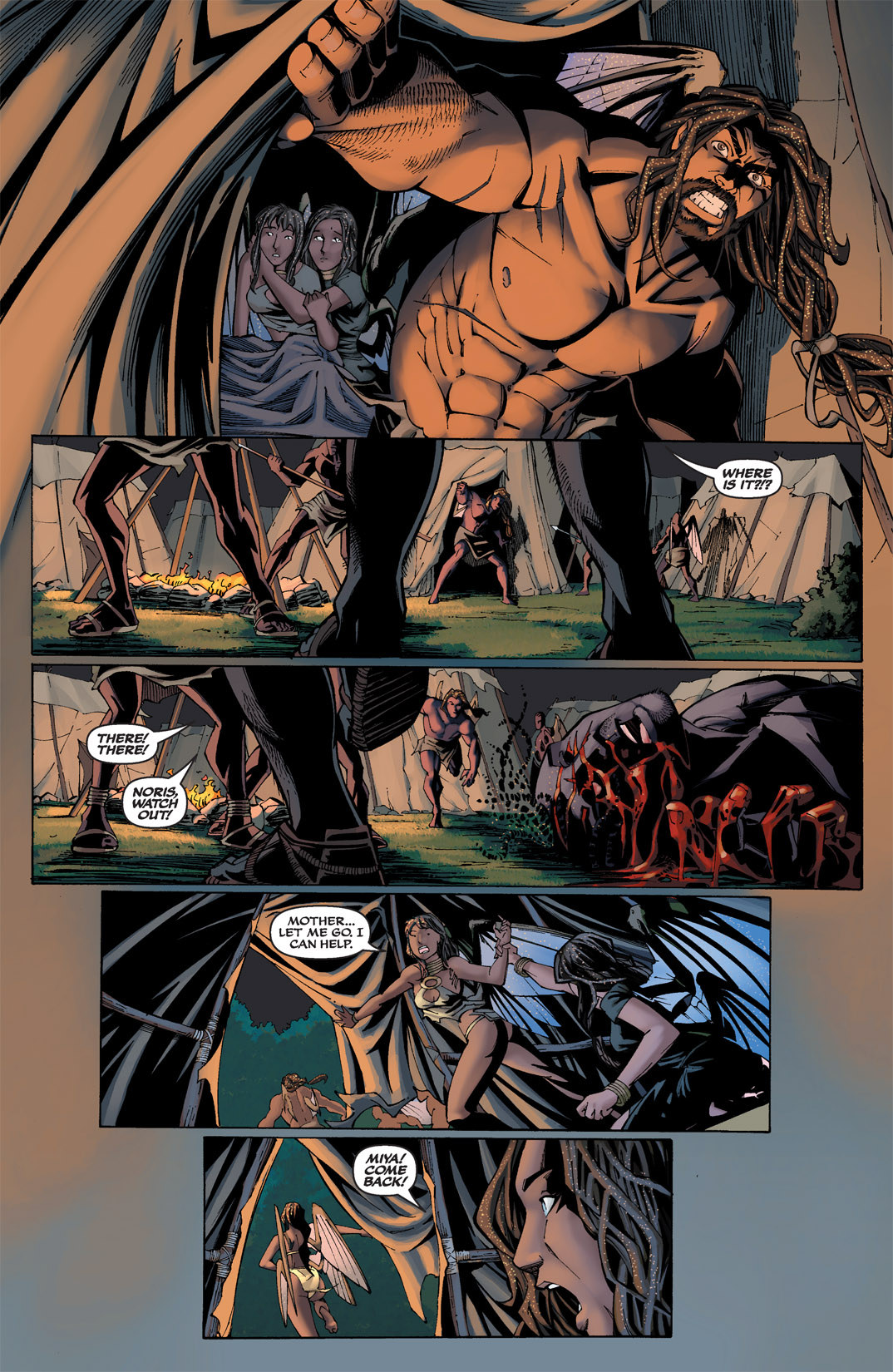 Read online Michael Turner's Soulfire: Chaos Reign comic -  Issue #0 - 10