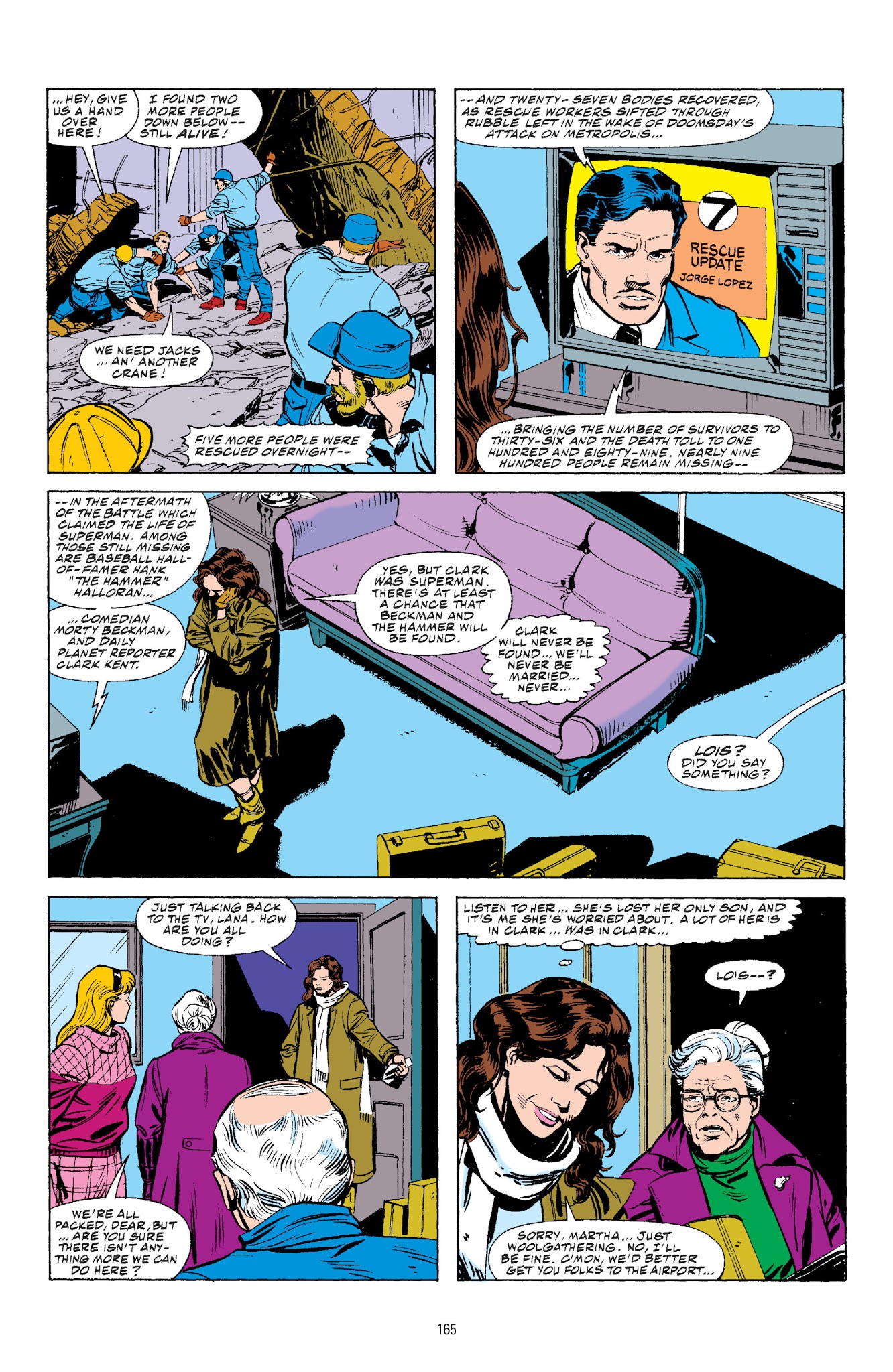 Read online Superman: Funeral For A Friend comic -  Issue # TPB - 155