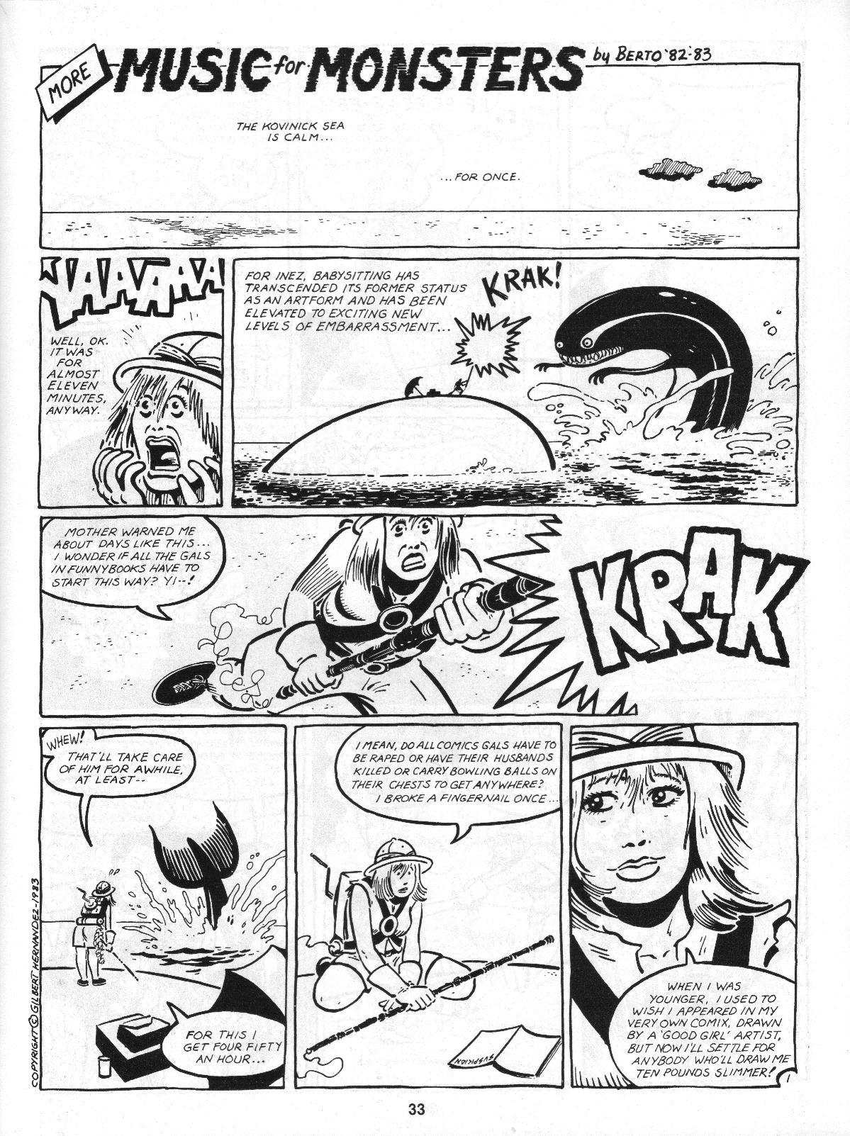 Read online Love and Rockets (1982) comic -  Issue #4 - 35