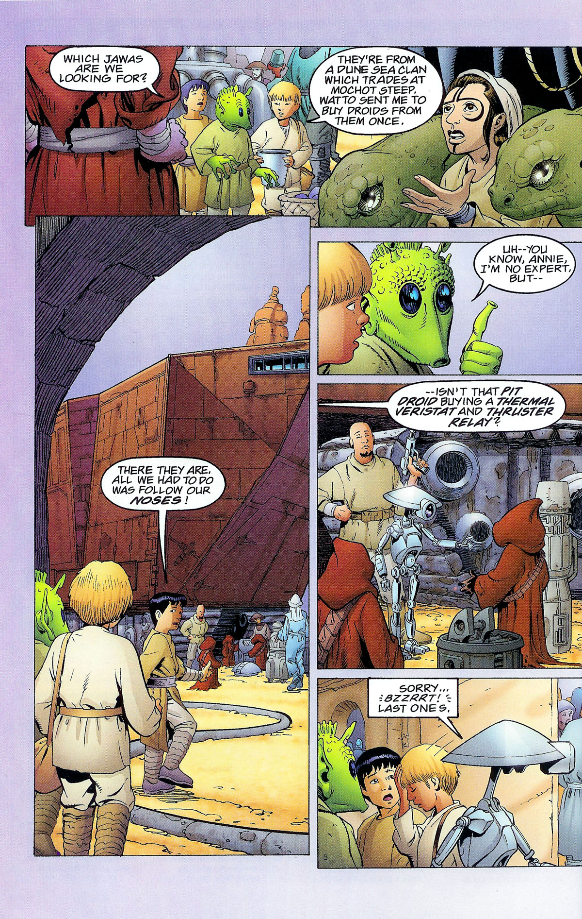 Read online Star Wars: Episode I comic -  Issue # Issue - Anakin Skywalker - 20