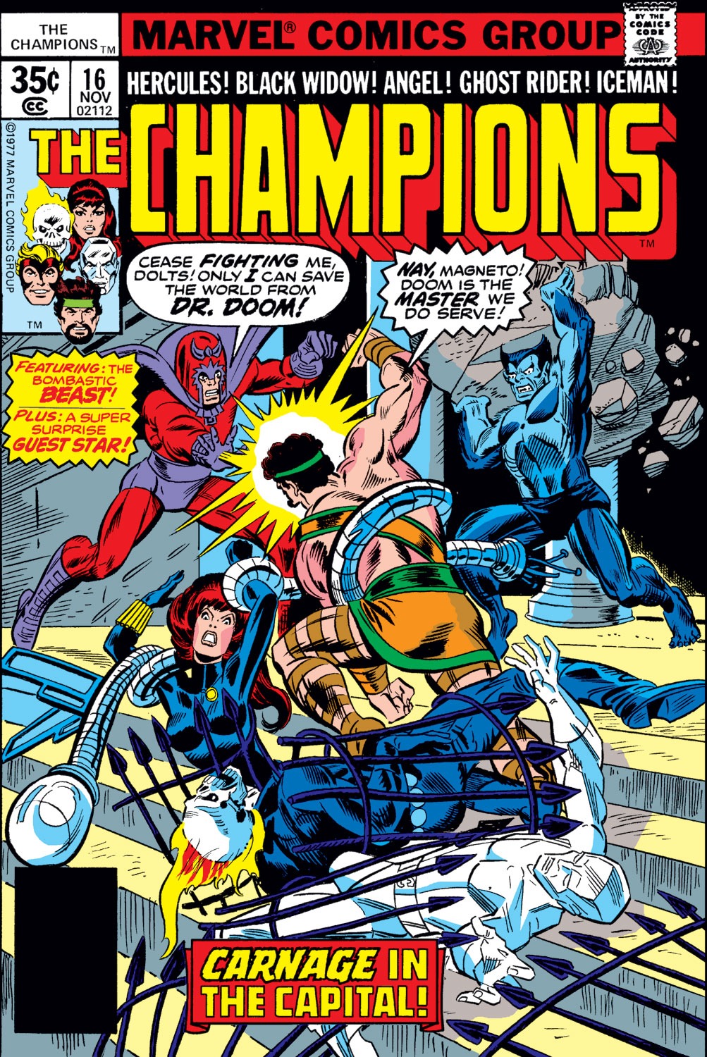 Read Online The Champions Comic Issue 16