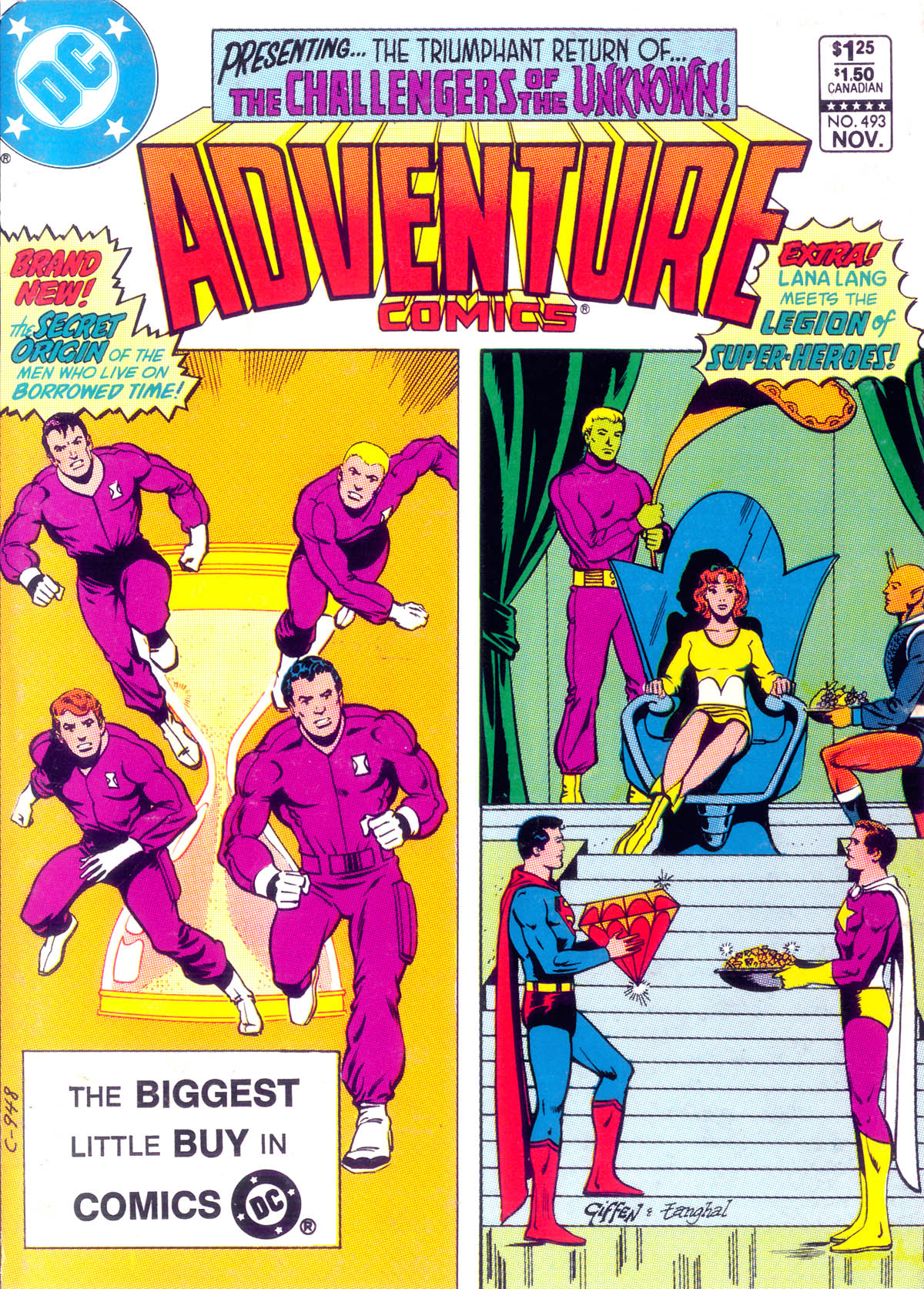 Read online Adventure Comics (1938) comic -  Issue #493 - 1
