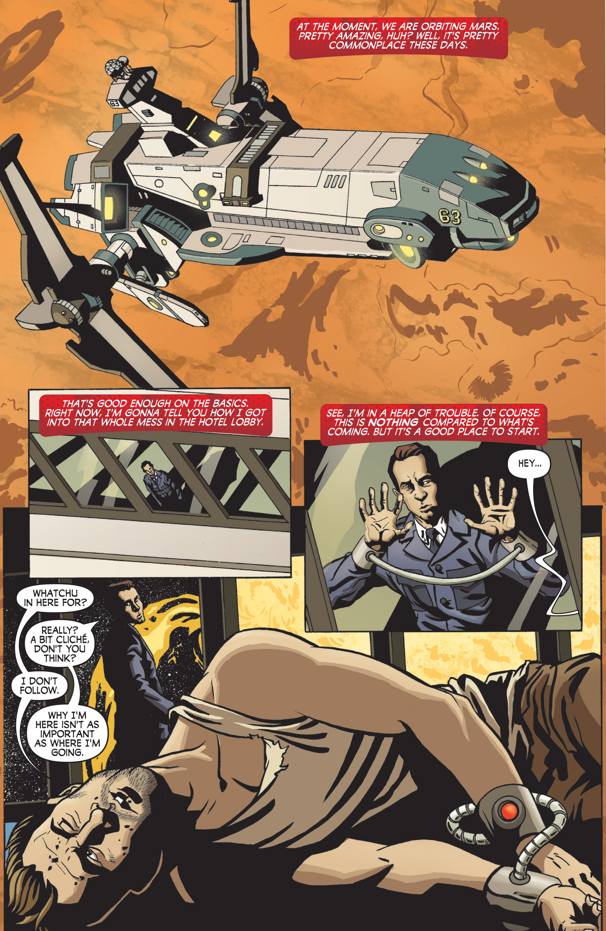 Read online Red City comic -  Issue #1 - 6