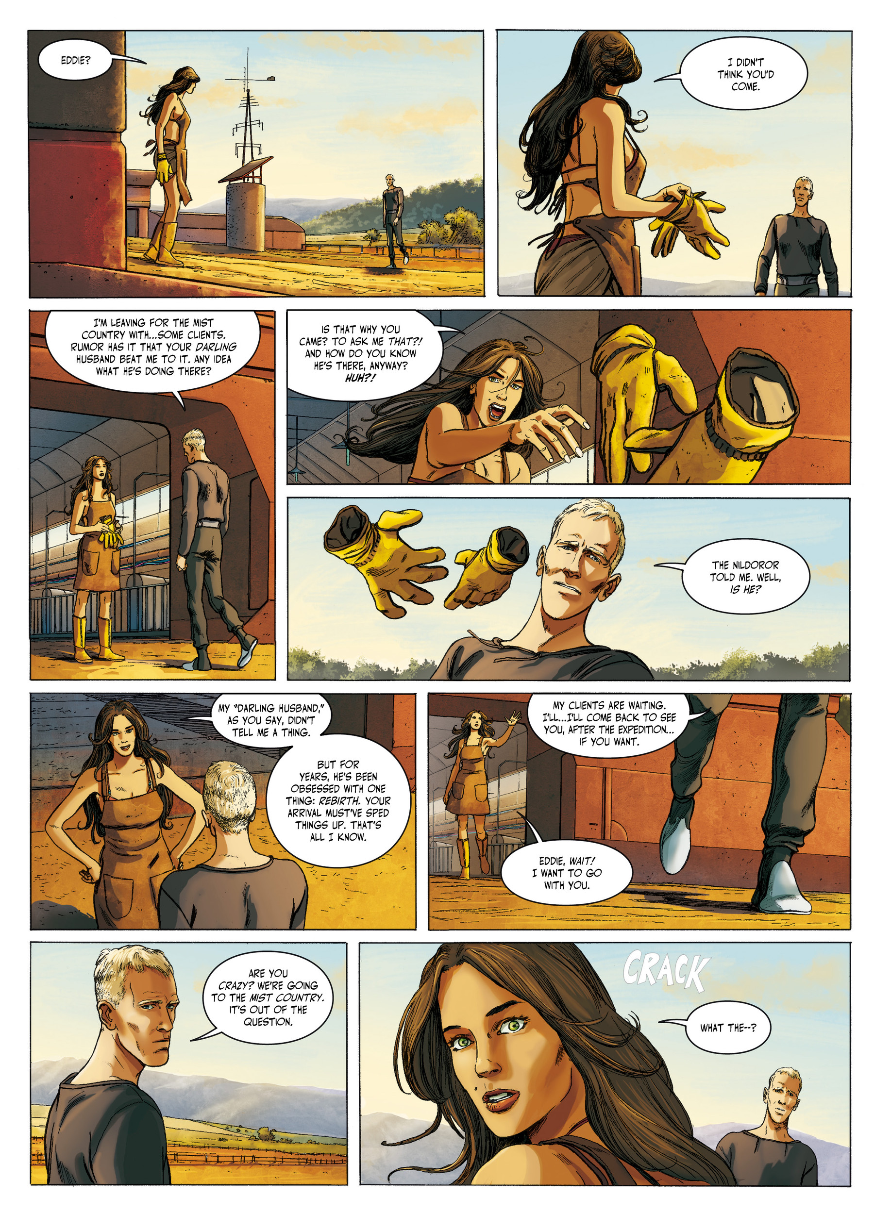 Read online Robert Silverberg's COLONIES comic -  Issue #1 - 50