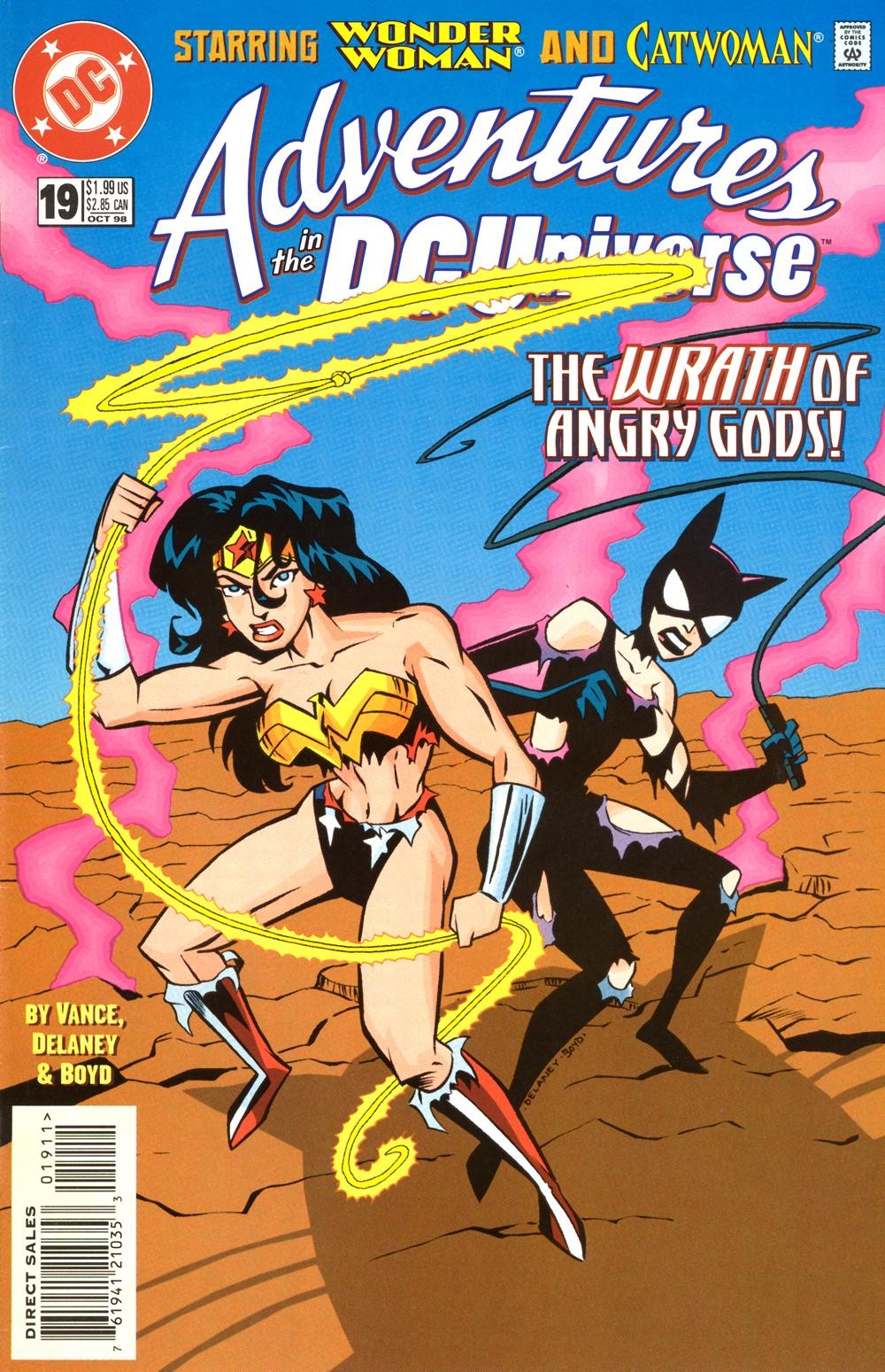 Read online Adventures in the DC Universe comic -  Issue #19 - 1