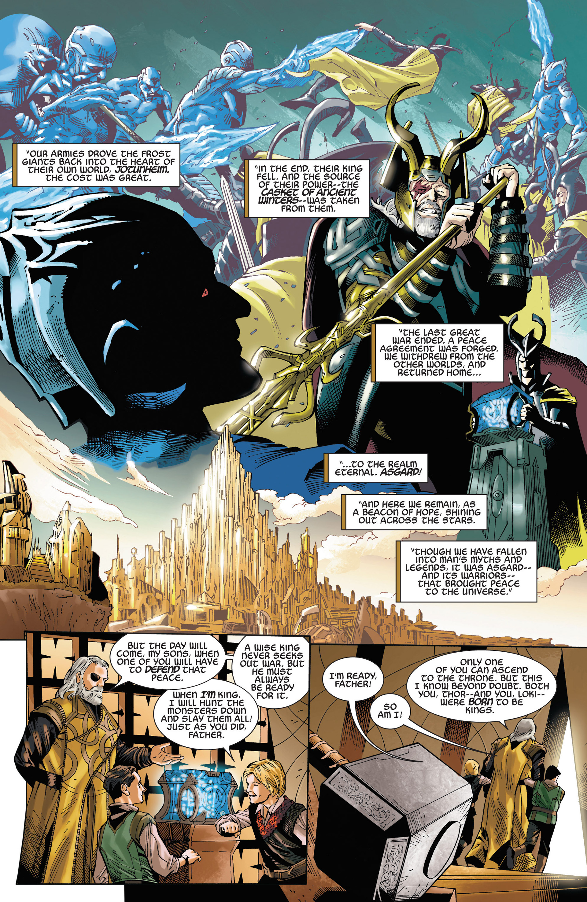 Read online Marvel's Thor Adaptation comic -  Issue #1 - 3