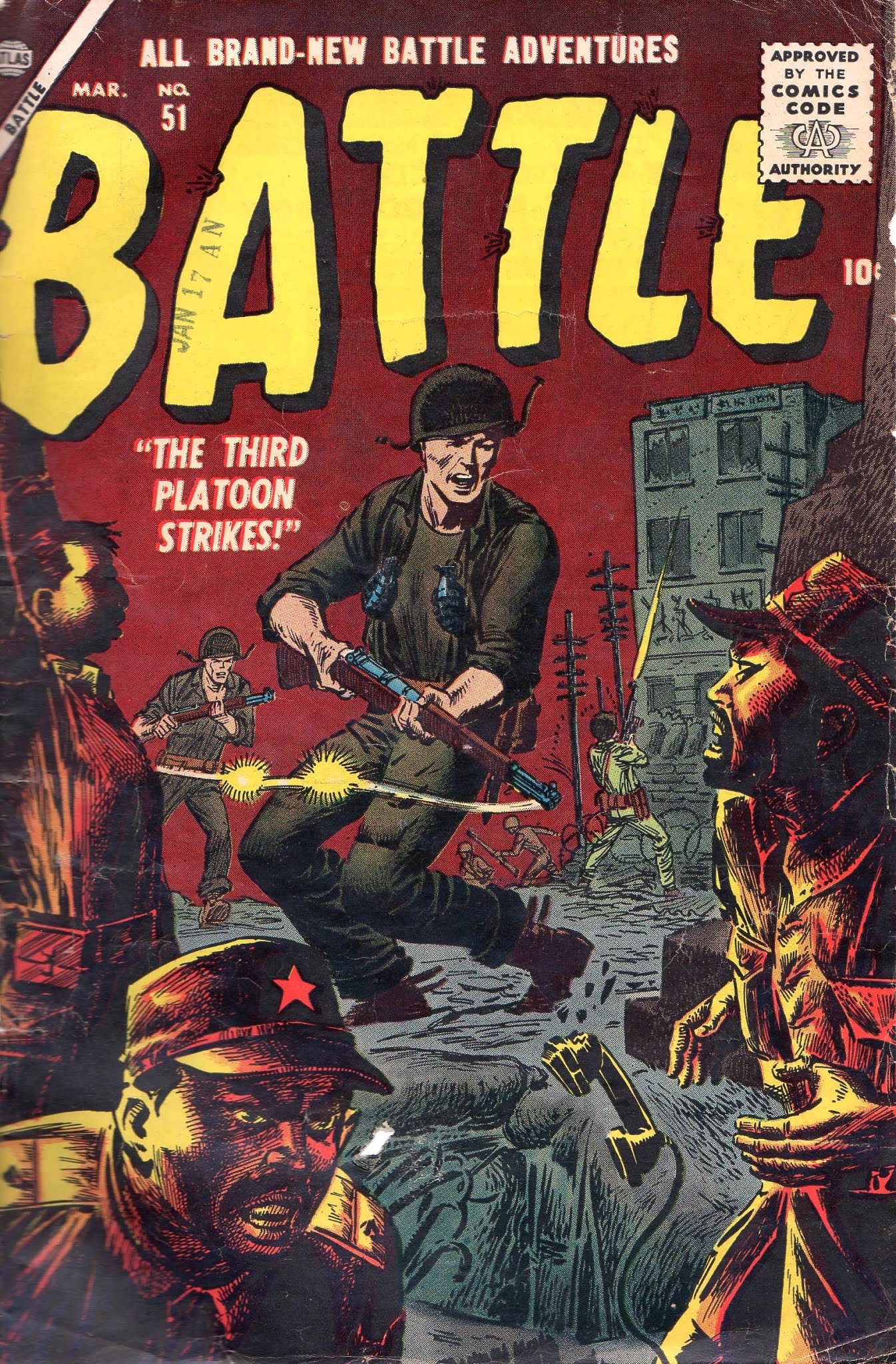 Read online Battle comic -  Issue #51 - 1