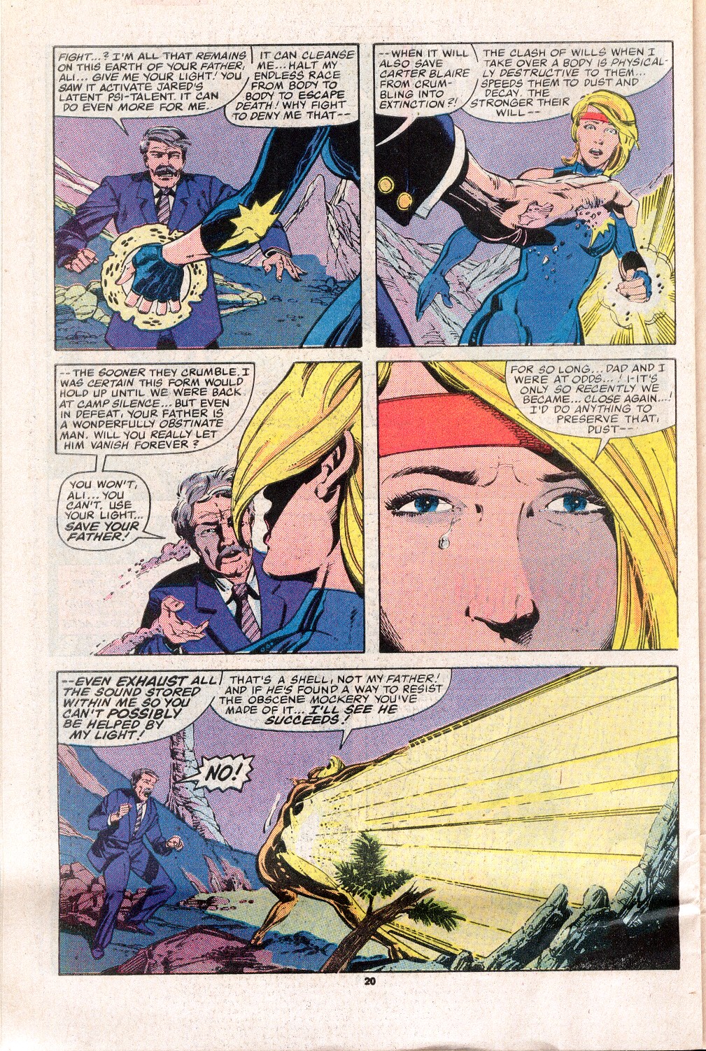 Read online Dazzler (1981) comic -  Issue #41 - 21