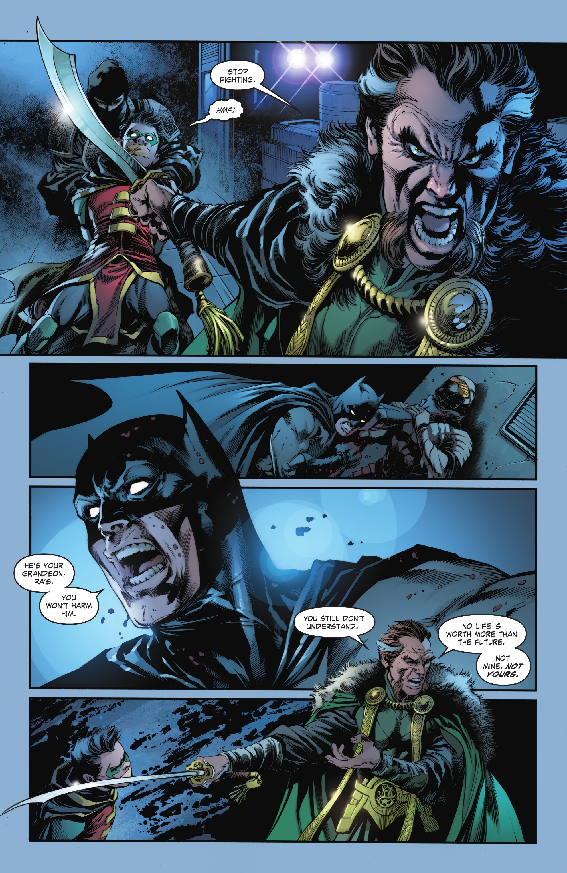 Read online Batman - One Bad Day: Ra's al Ghul comic -  Issue # Full - 38