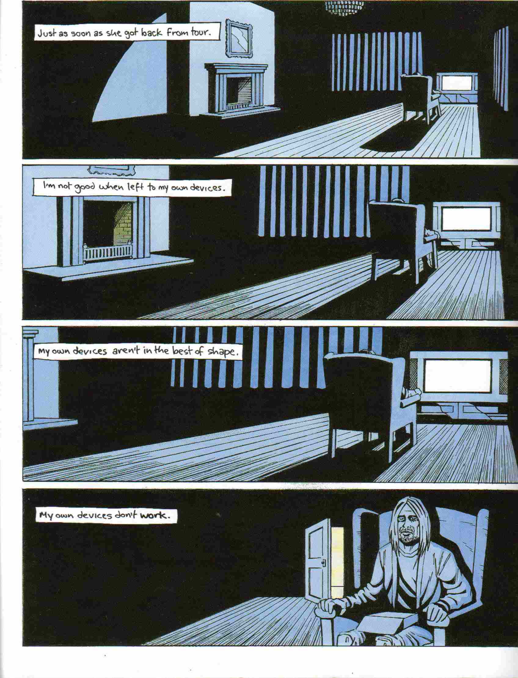 Read online GodSpeed: The Kurt Cobain Graphic comic -  Issue # TPB - 77