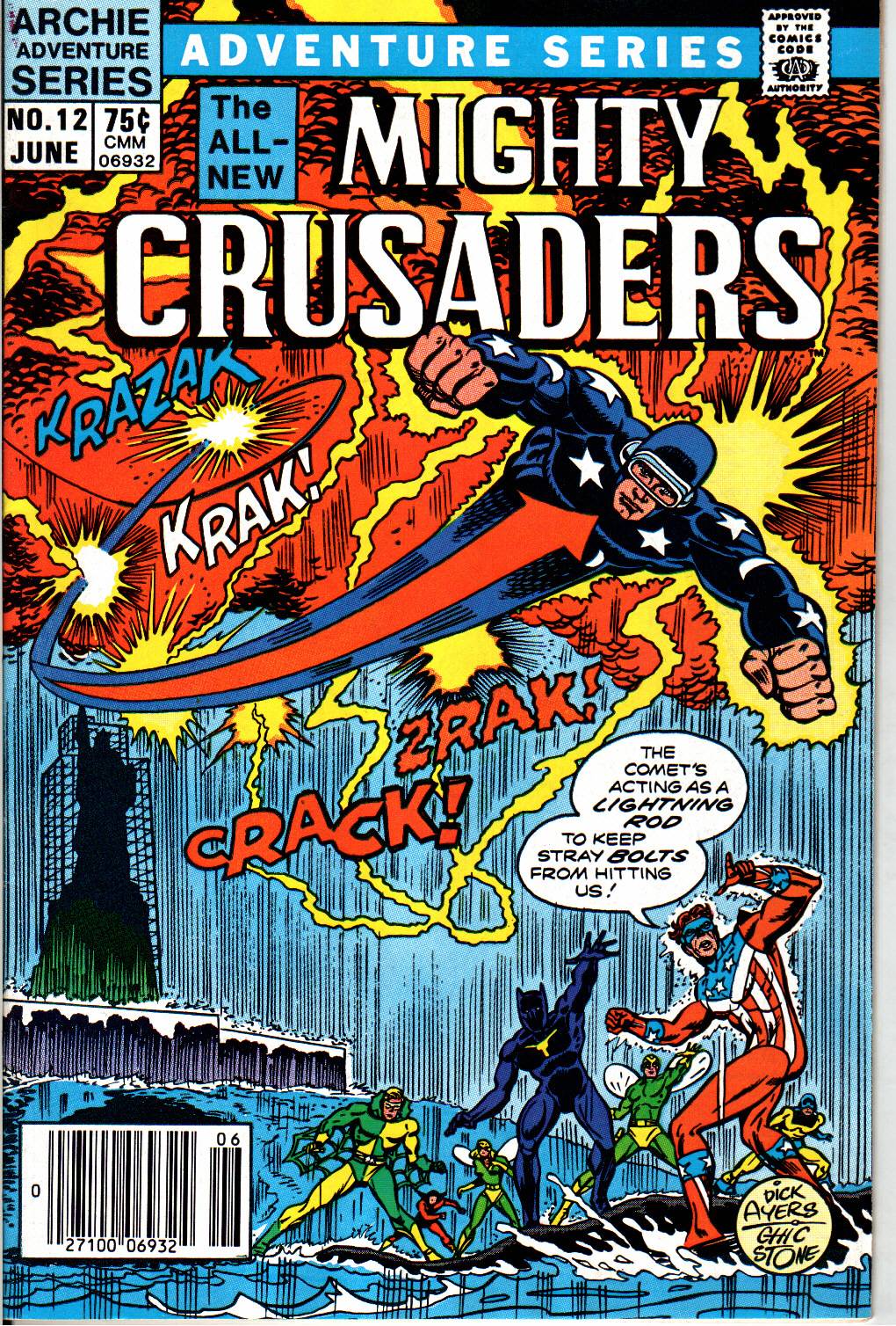 Read online The All New Adventures of the Mighty Crusaders comic -  Issue #12 - 1