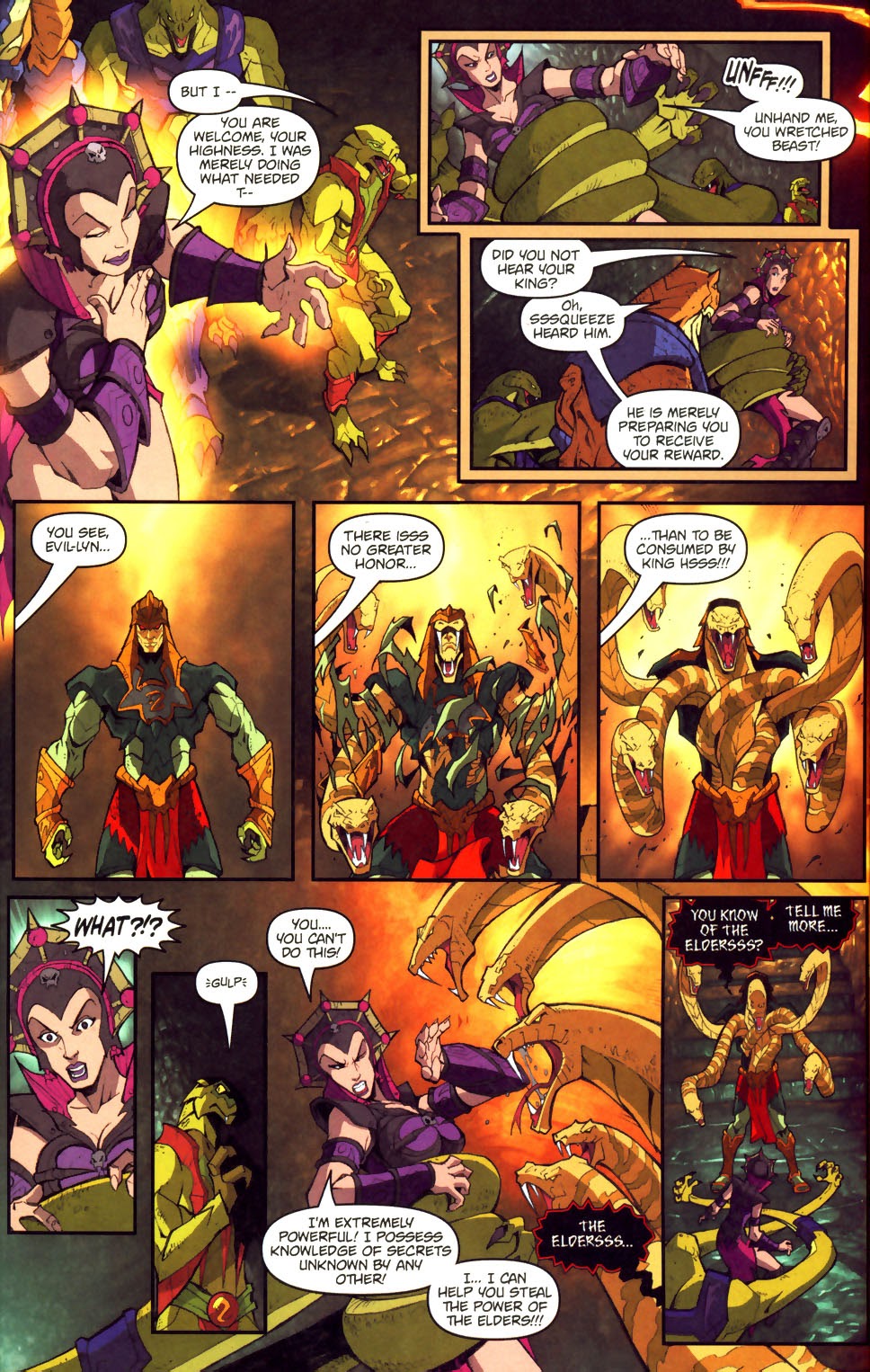 Read online Masters of the Universe Rise of the Snake Men comic -  Issue #2 - 19