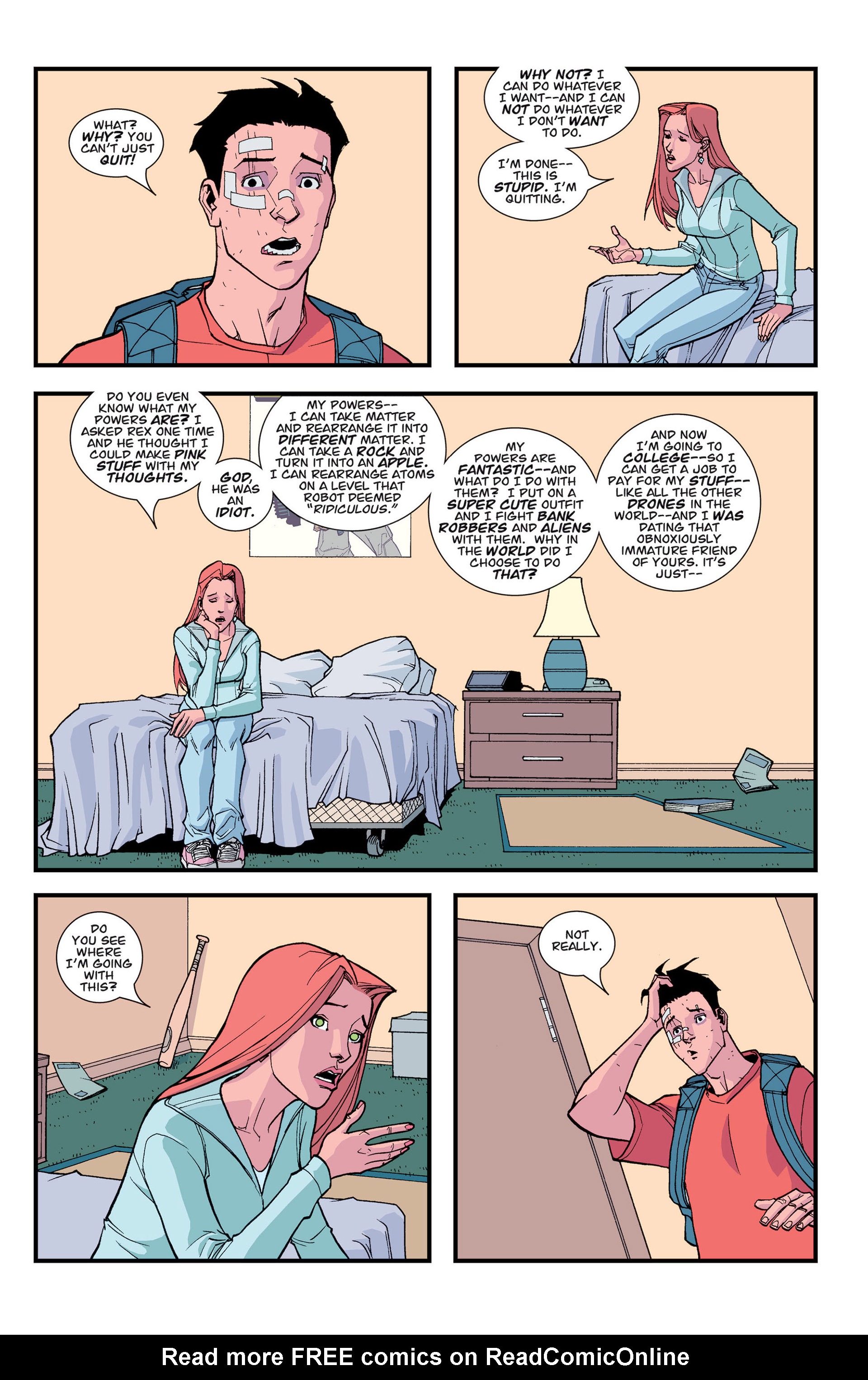 Read online Invincible comic -  Issue # _TPB 5 - The Facts of Life - 8