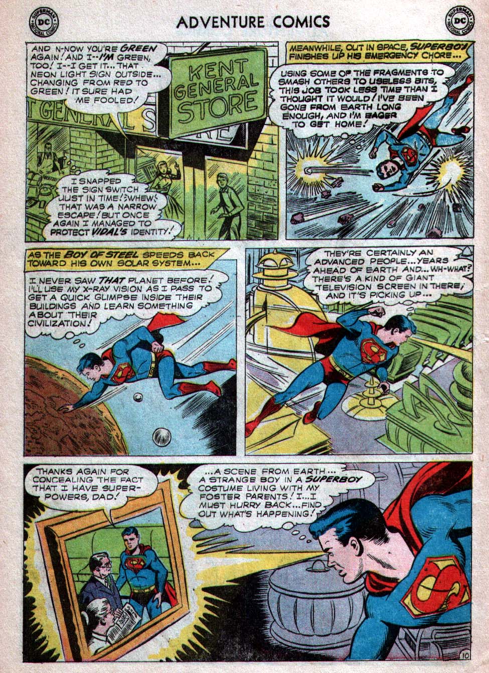 Read online Adventure Comics (1938) comic -  Issue #260 - 12