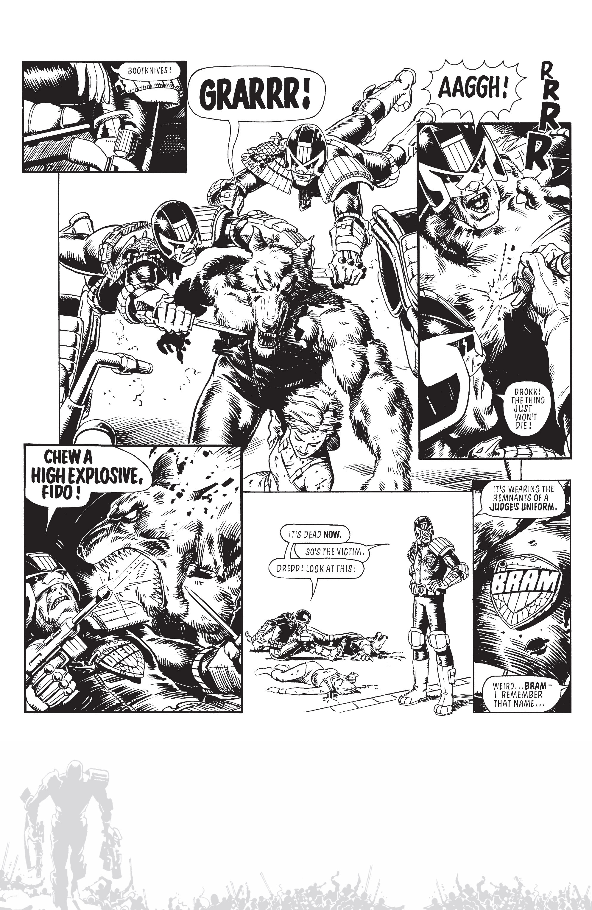 Read online Judge Dredd: Cry of the Werewolf comic -  Issue # Full - 12