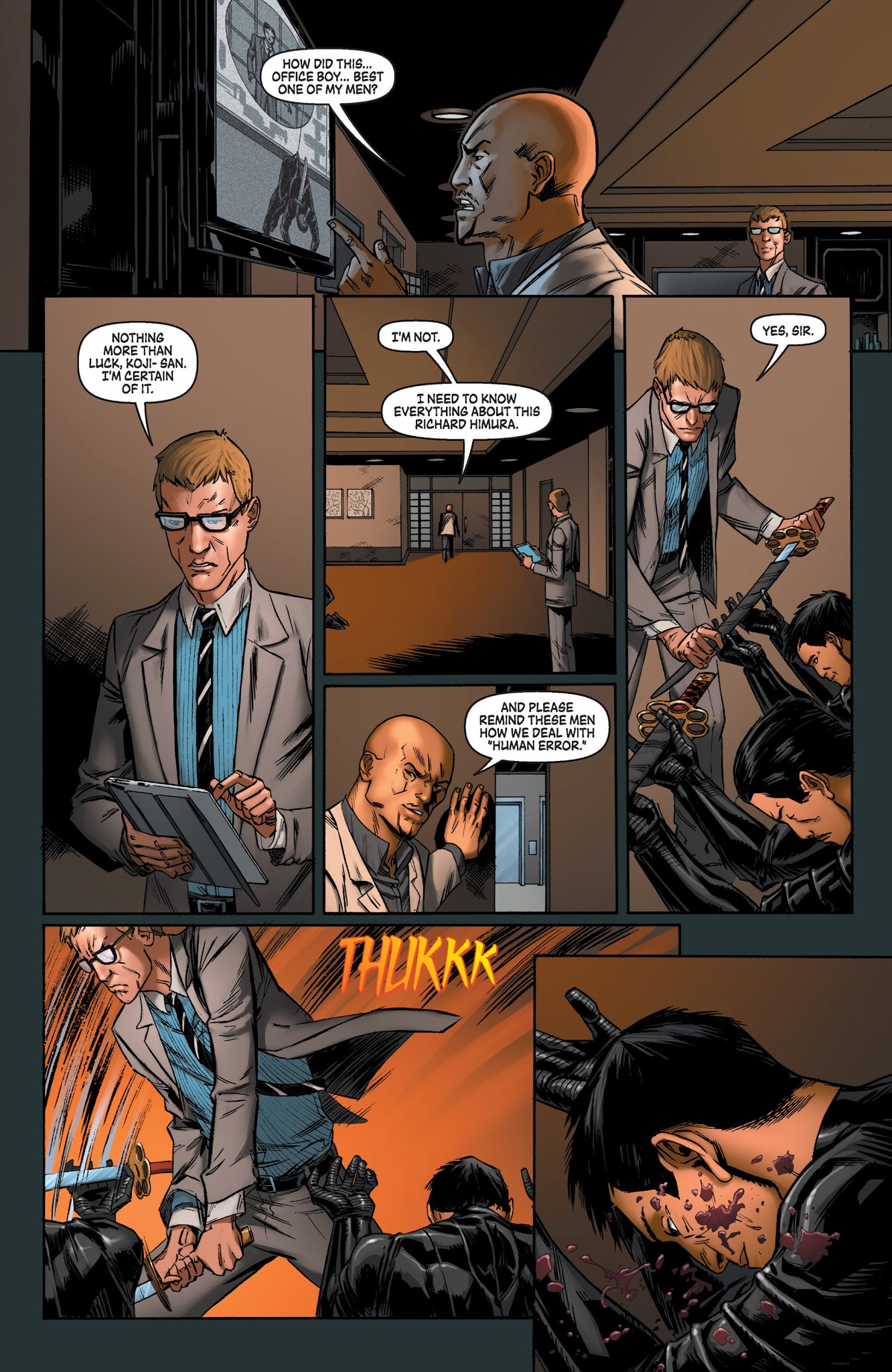 Read online Legend of the Shadow Clan comic -  Issue #2 - 7