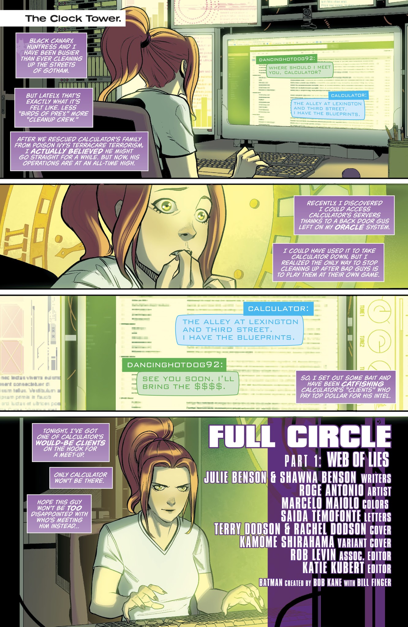 Read online Batgirl and the Birds of Prey comic -  Issue #19 - 4