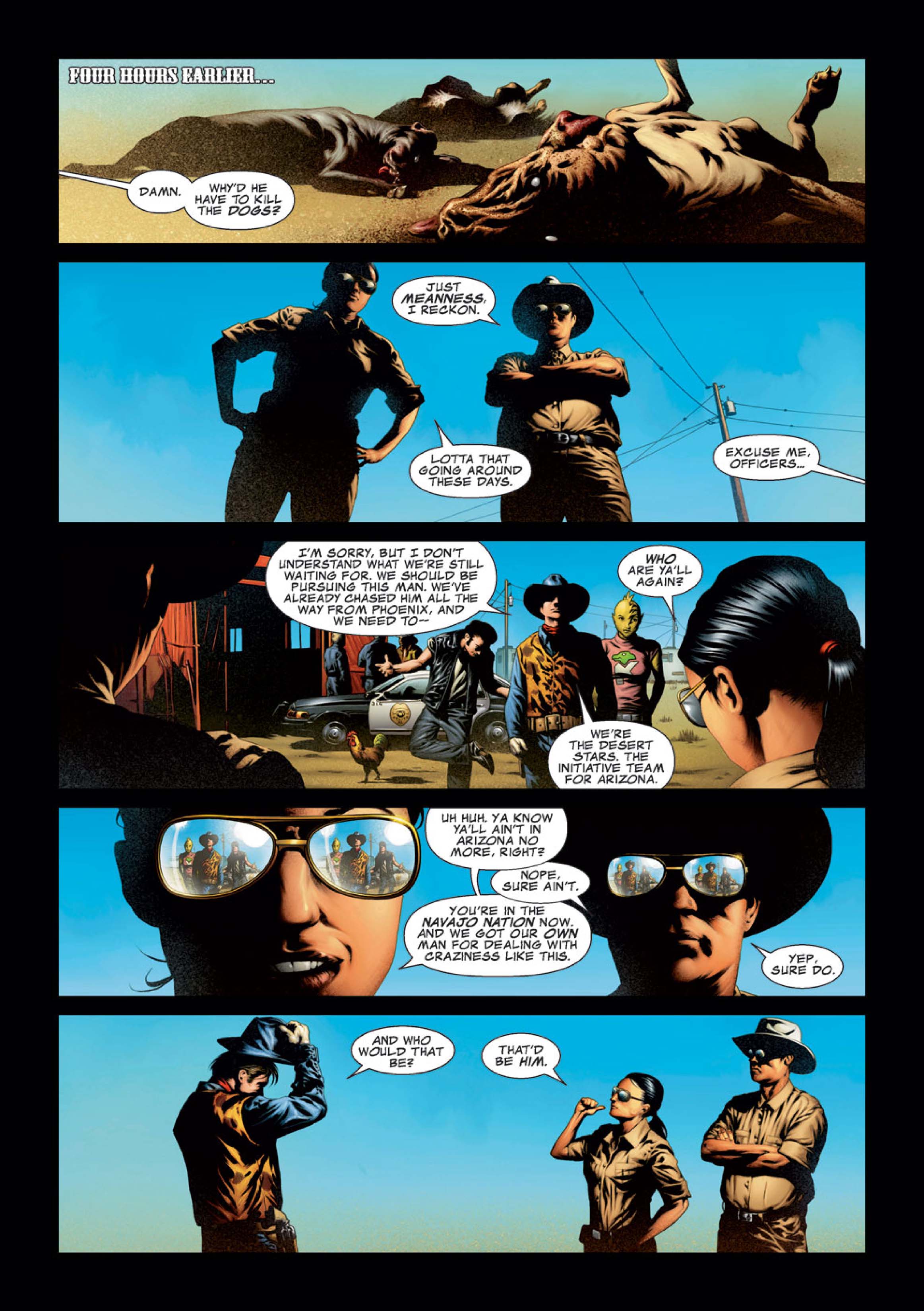 Read online American Eagle: Just A Little Old Fashioned Justice comic -  Issue # Full - 3